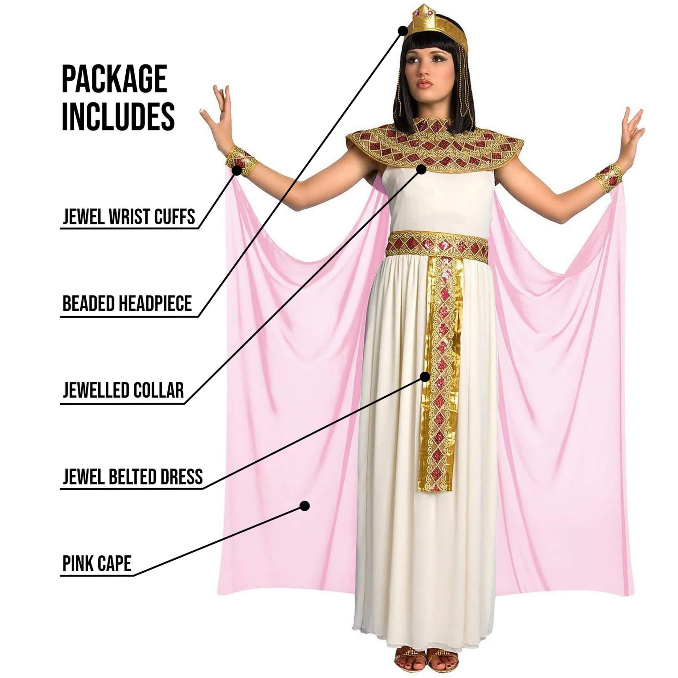 Morph Cleopatra Costume Women, Egyptian Costume Woman, Cleopatra Costumes, Cleo De Nile Costumes - Image 2