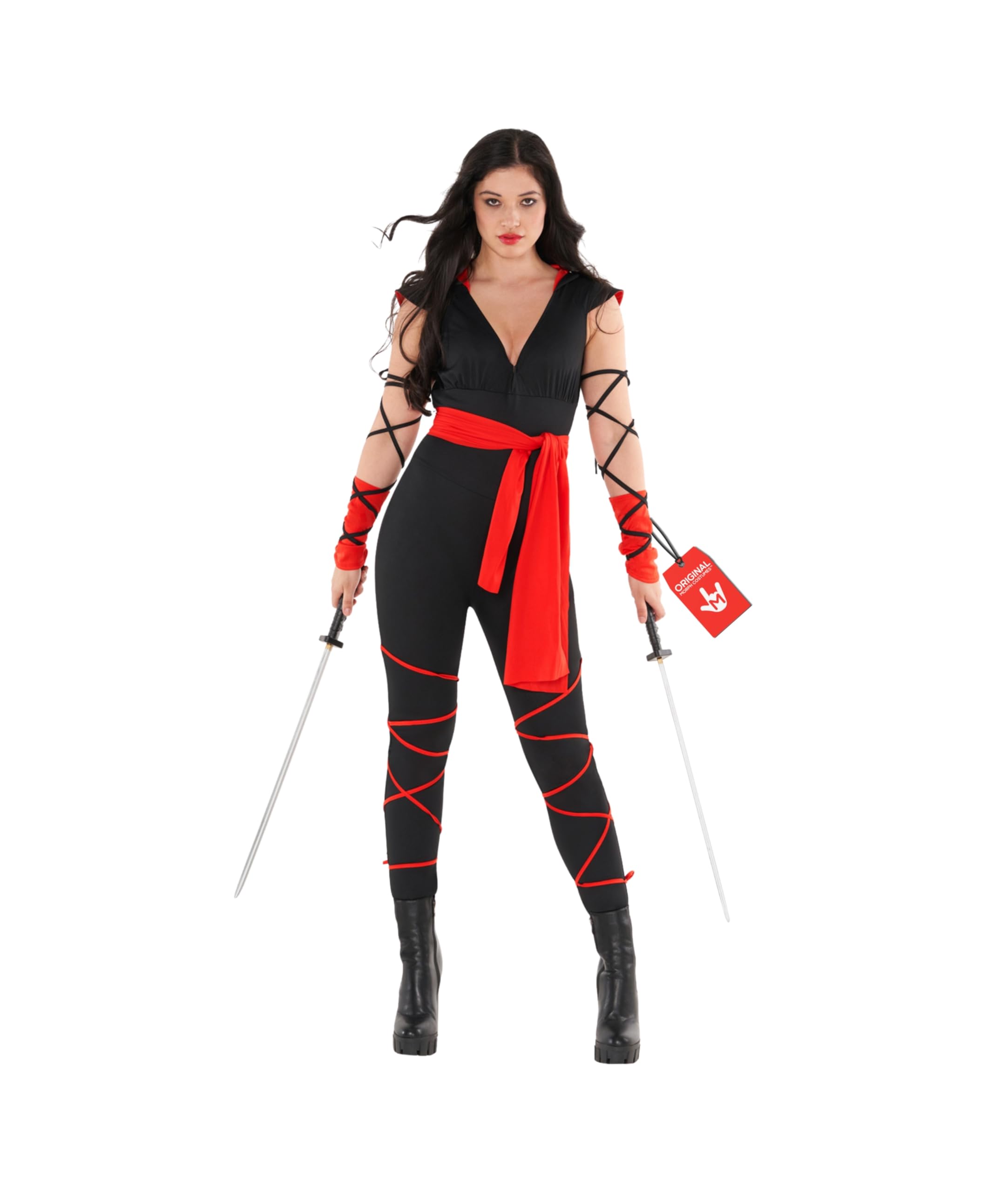 Morph Costumes Women's Ninja Costume - Adult Halloween Costume for Women - Perfect for Halloween Parties and Events