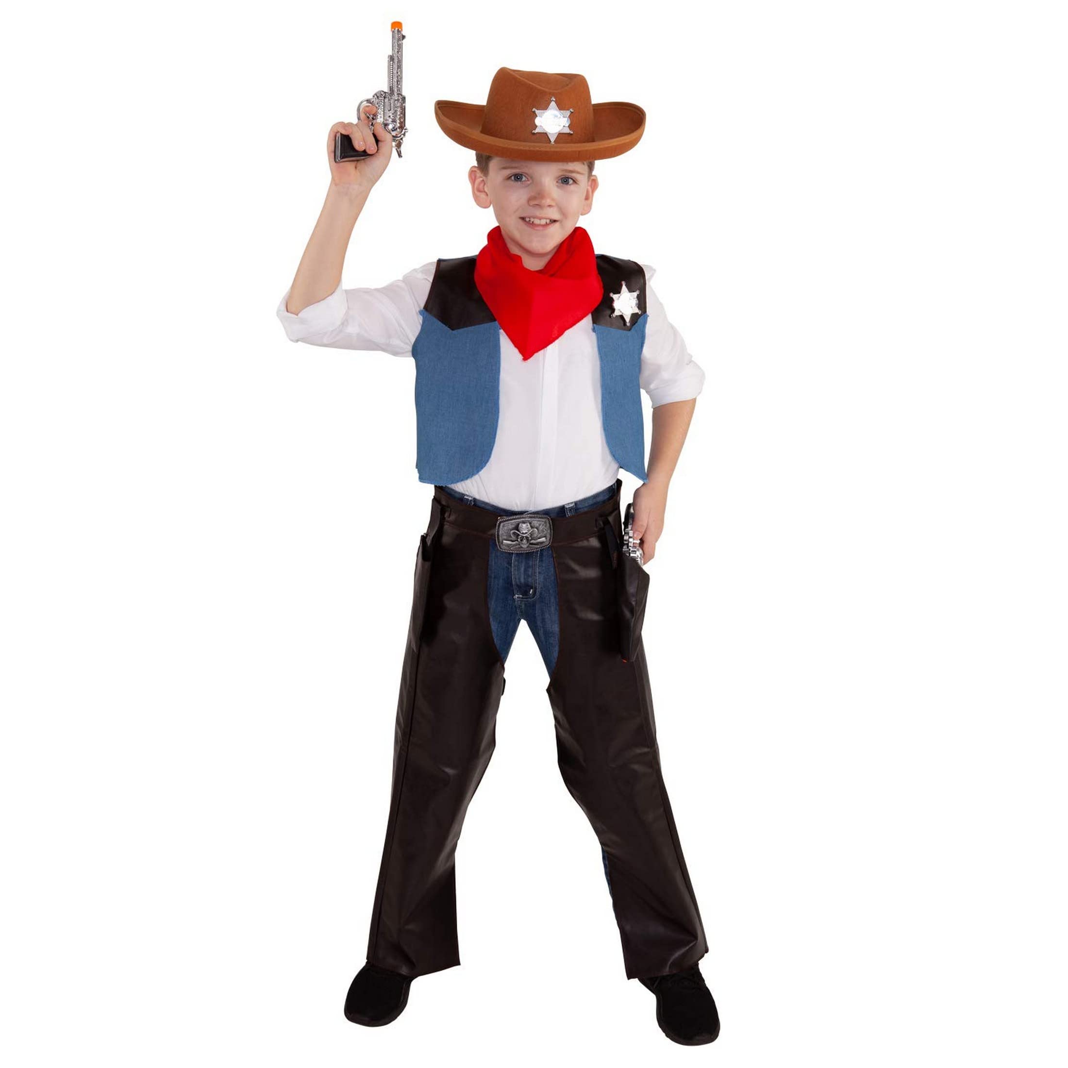 Morph Cowboy Costume For Boys, Cowboy Outfit For Boys, Cowboy Costume Kids, Boys Halloween Costume - Image 6