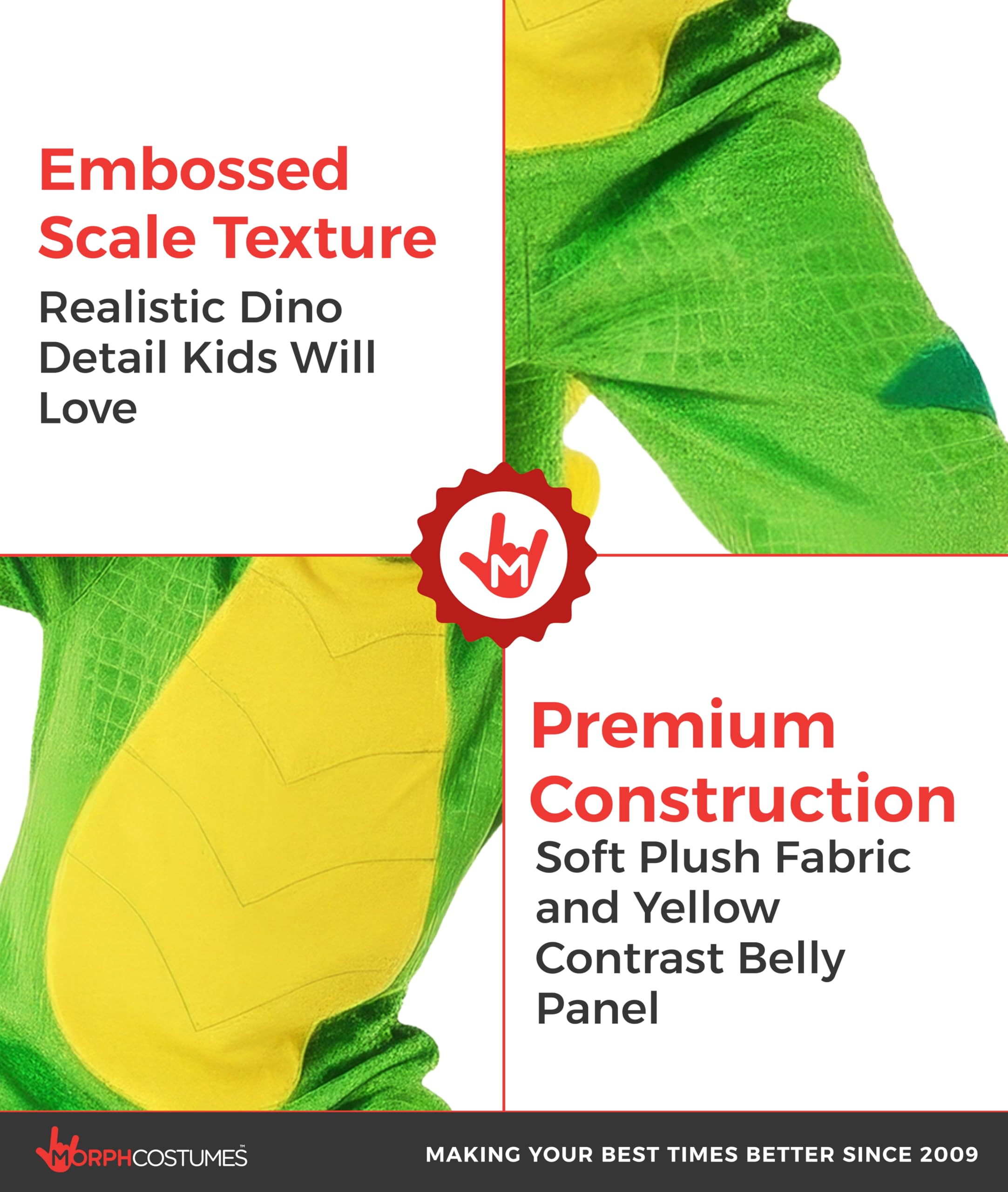 Morph Dinosaur Costume Kids, Toddler Dinosaur Costume, Halloween Costumes for Kids - Image 3