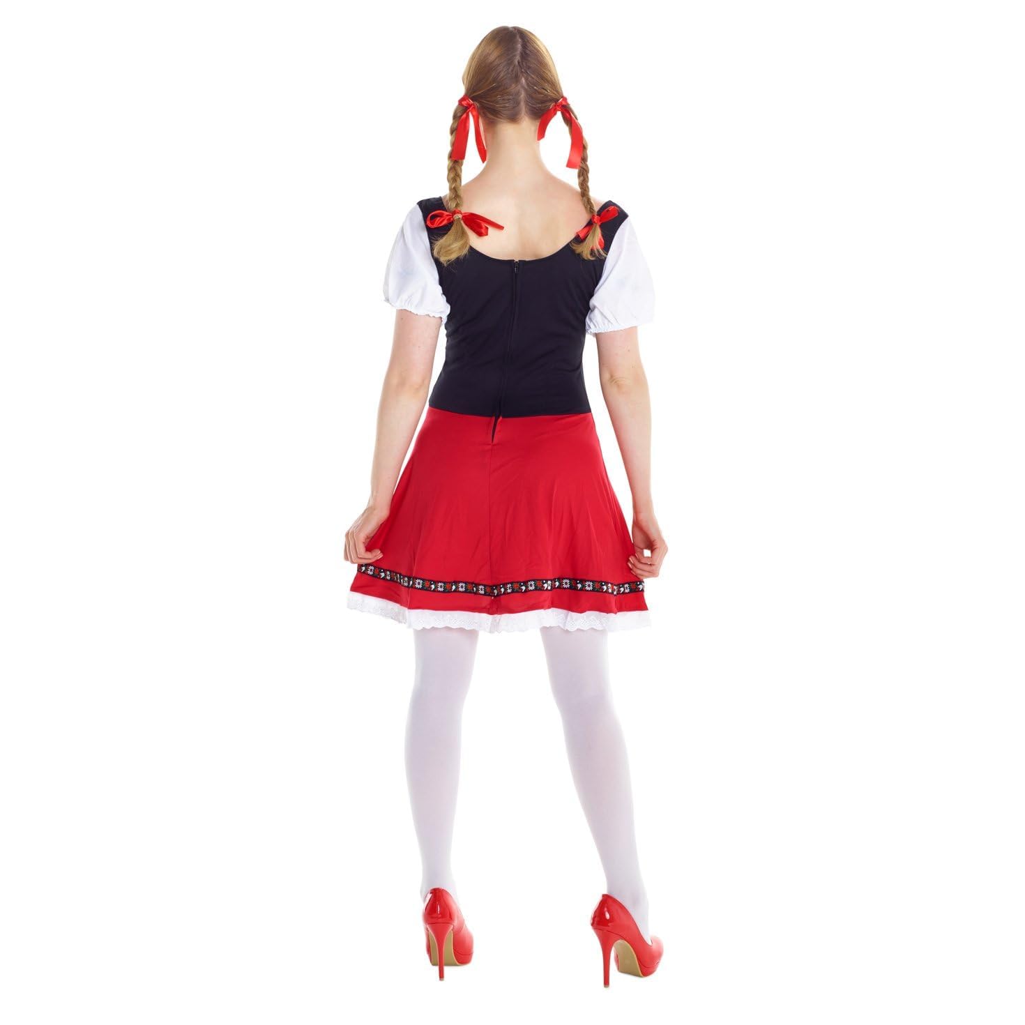 Morph Dirndl Dress for Women, Oktoberfest Costume, Traditional German Outfit, Lederhosen for Women, Festive Attire - Image 4