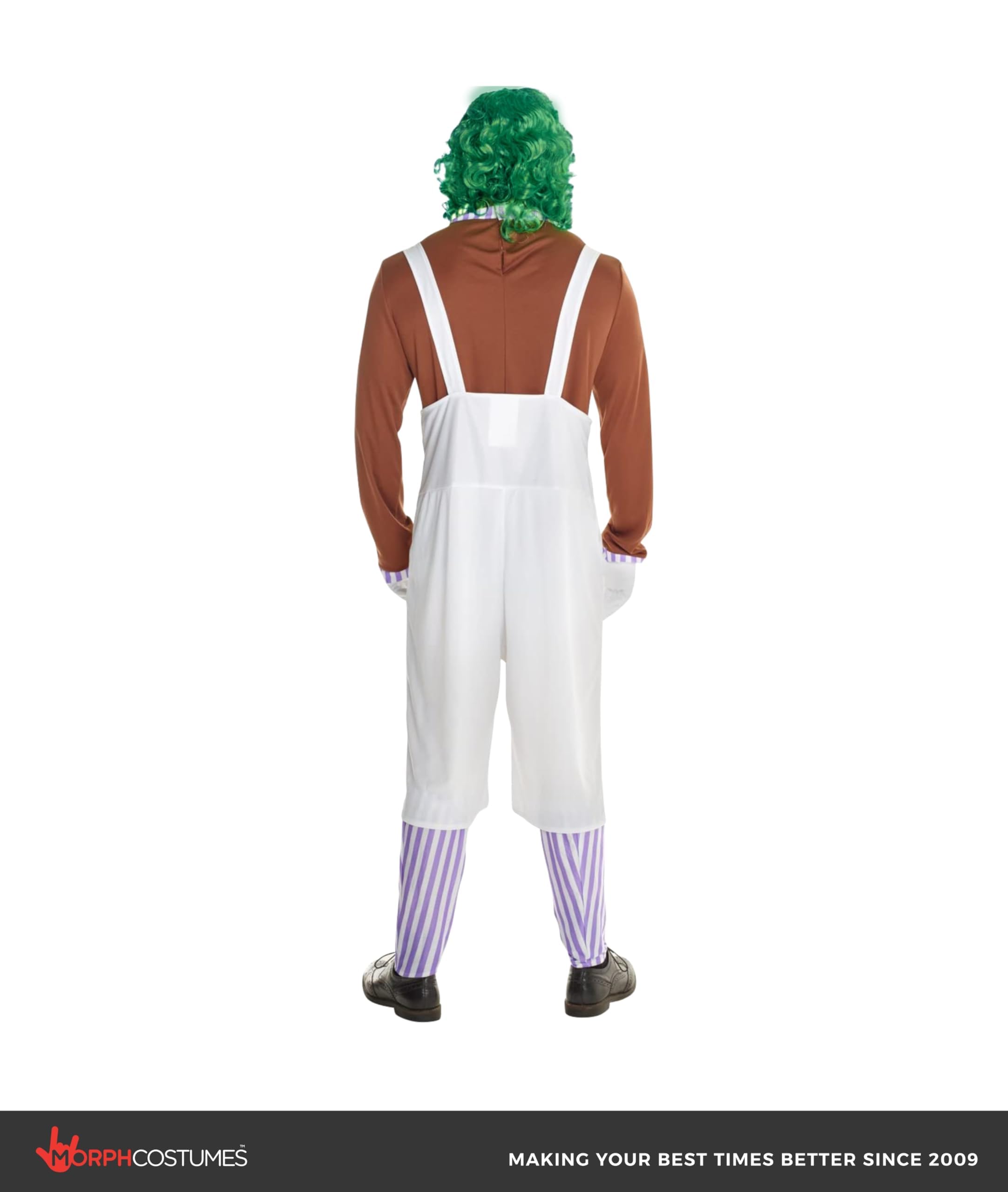 Morph Factory Worker Costume Mens, Chocolate Factory Costumes for Adults, Funny Costumes for Men - Image 4