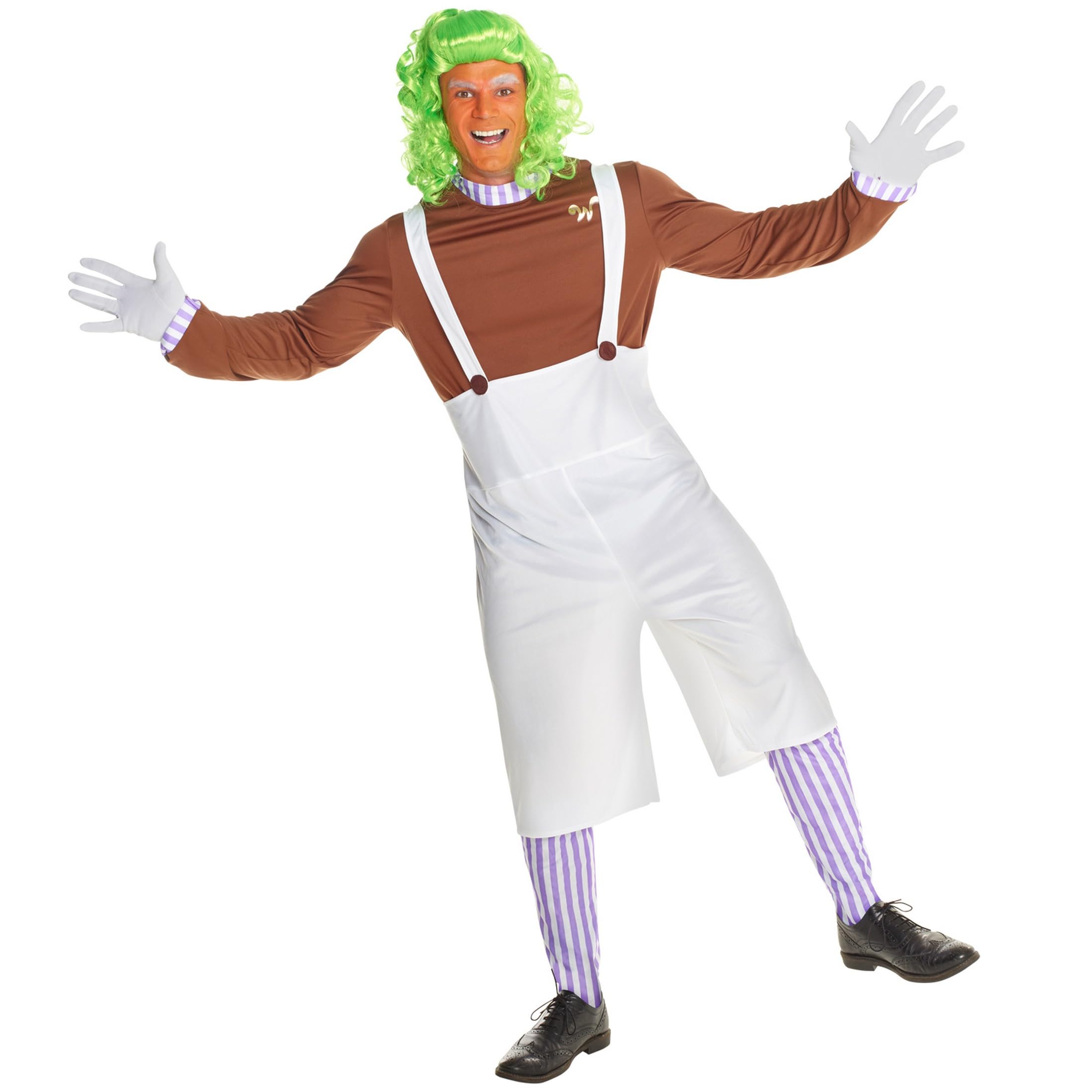 Morph Factory Worker Costume Mens, Chocolate Factory Costumes for Adults, Funny Costumes for Men - Image 7