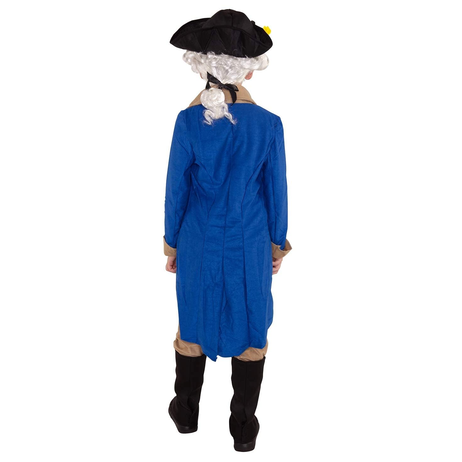 Morph George Washington Costume Kids, George Washington Costume for Boys, President Costume for Boys - Image 3