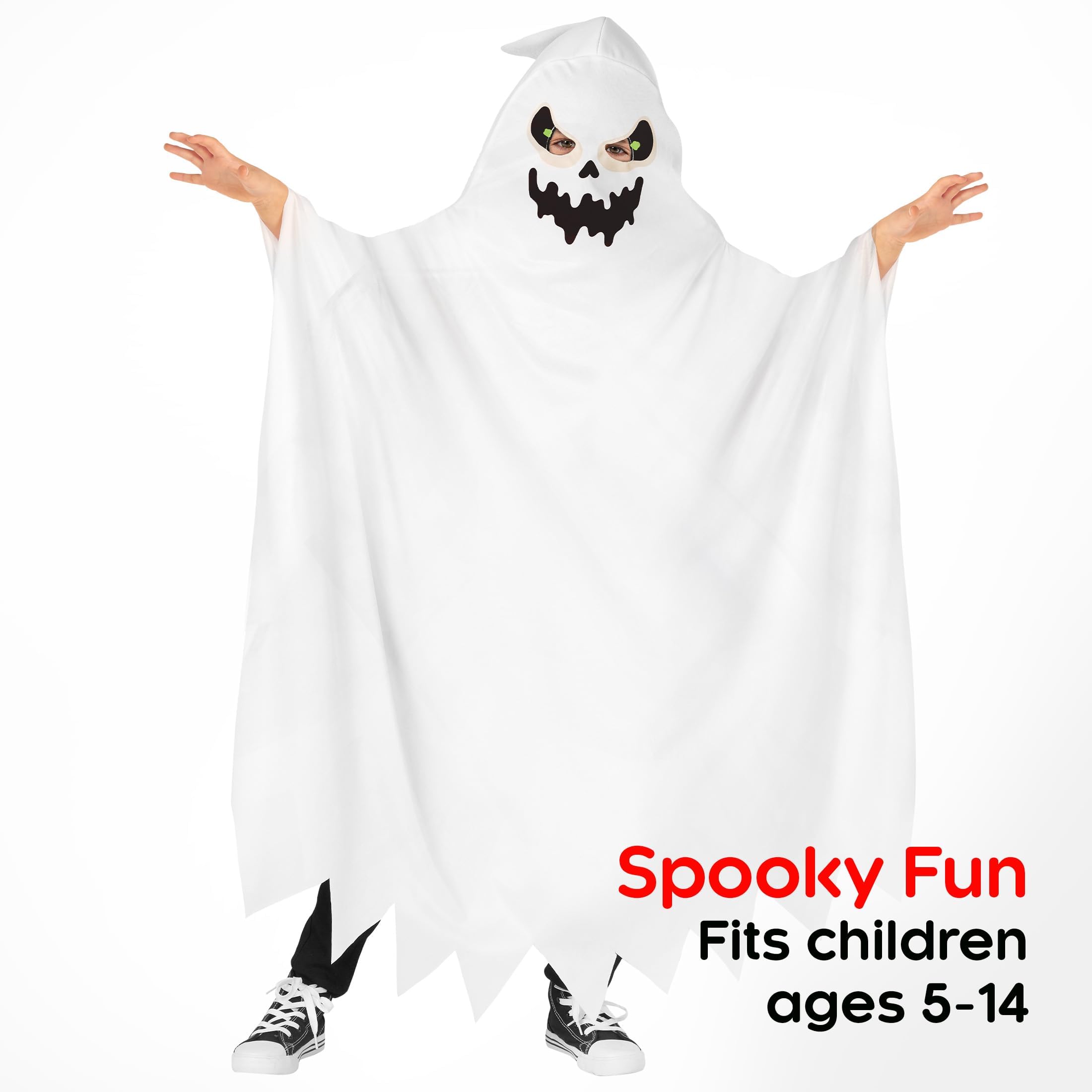 Morph Ghost Costume Kids, Kids Ghost Costume, Boys Halloween Costumes - Image 3