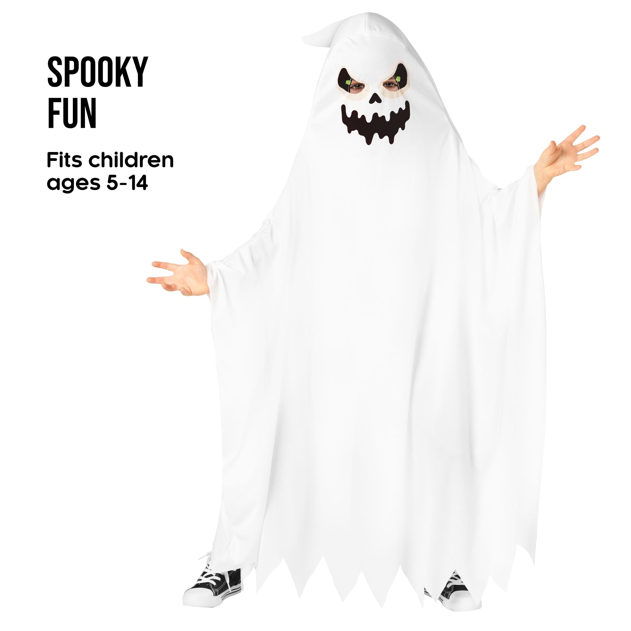 Morph Ghost Costume Kids, Kids Ghost Costume, Boys Halloween Costumes - Image 4