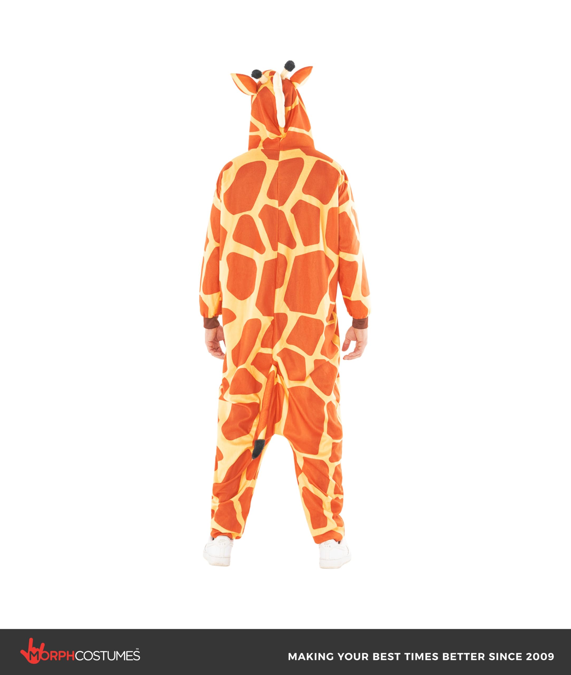 Morph Giraffe Costume Adult, Giraffe Halloween Costumes For Adults - Zoo Animal Costume Adult - Image 5