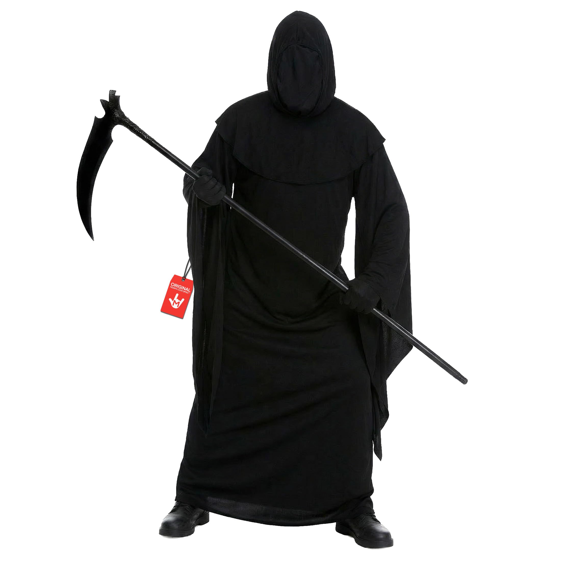 Morph Grim Reaper Costume for Men, Grim Reaper Robe Adult, Adult Reaper Costume, Dark Cloak For Parties