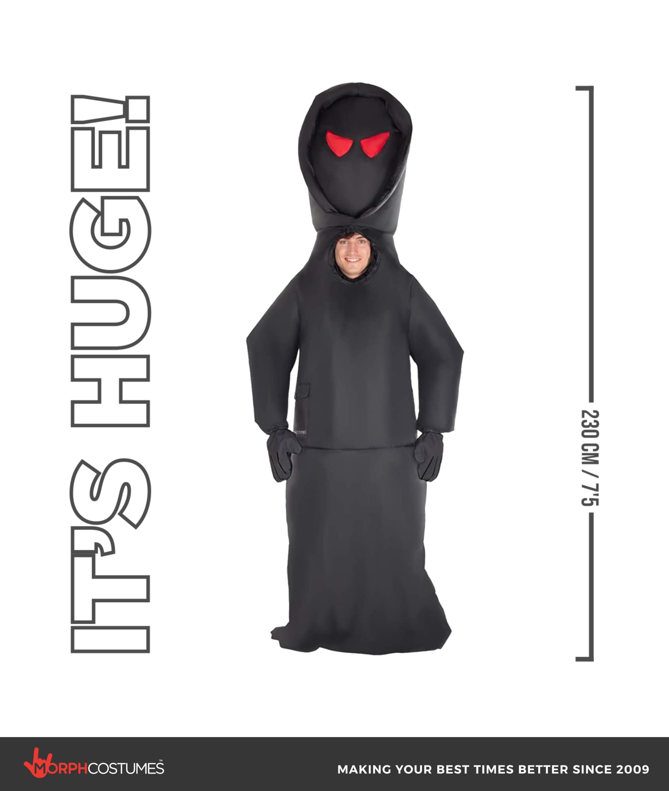 Morph Halloween Costume Giant Death Inflatable - Image 4