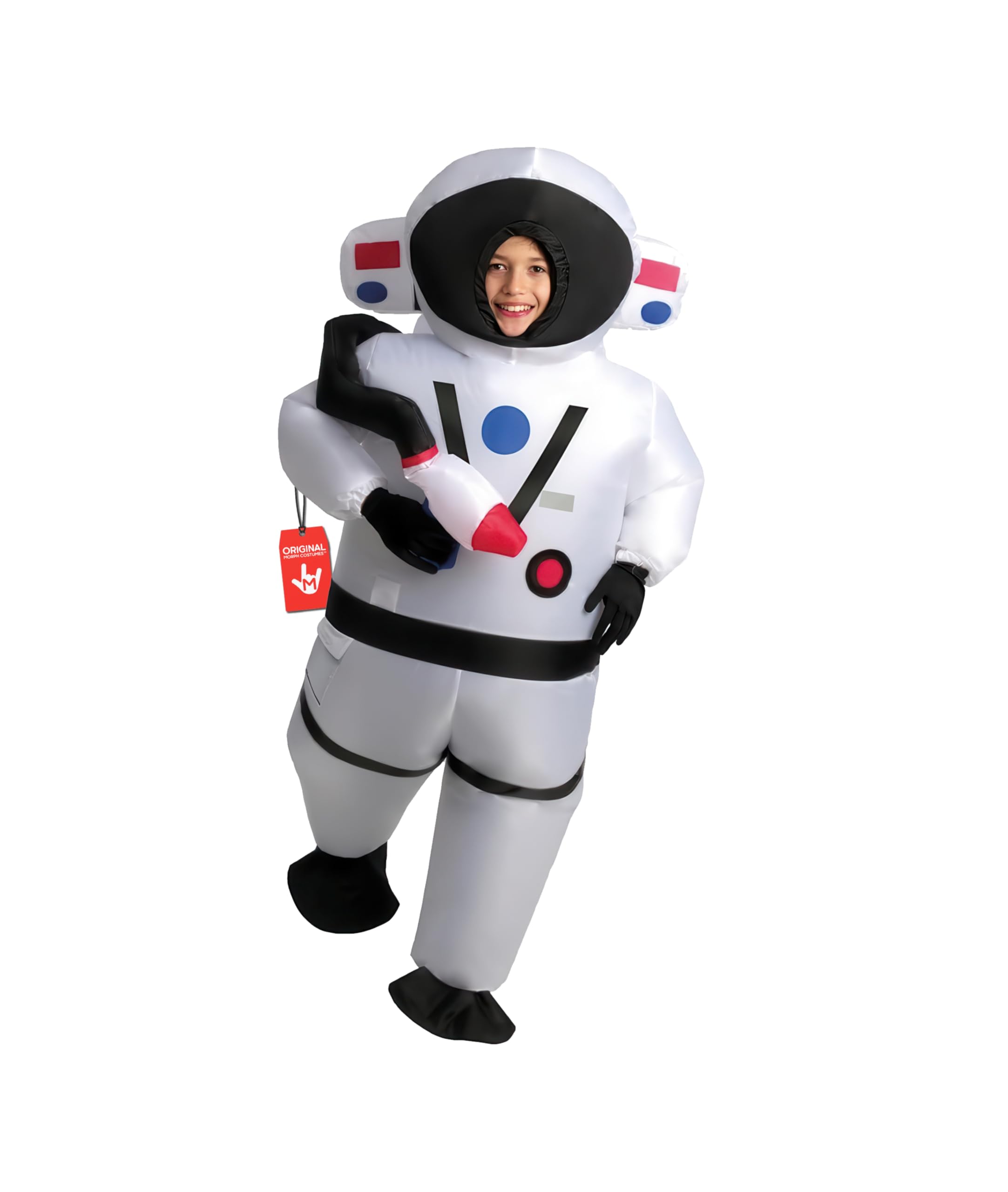 Morph Inflatable Astronaut Costume Kids, NASA Space Suit Kids, Blow Up Astronaut Costume, Inflatable Astronaut Space Costume