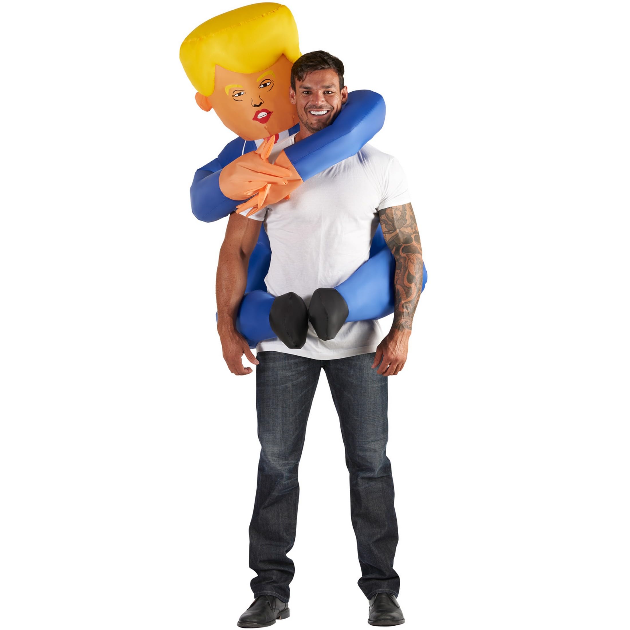 Morph Inflatable Costume Trump, Blow Up Trump Costume Inflatable, Blow Up Costumes for Adults - Image 8