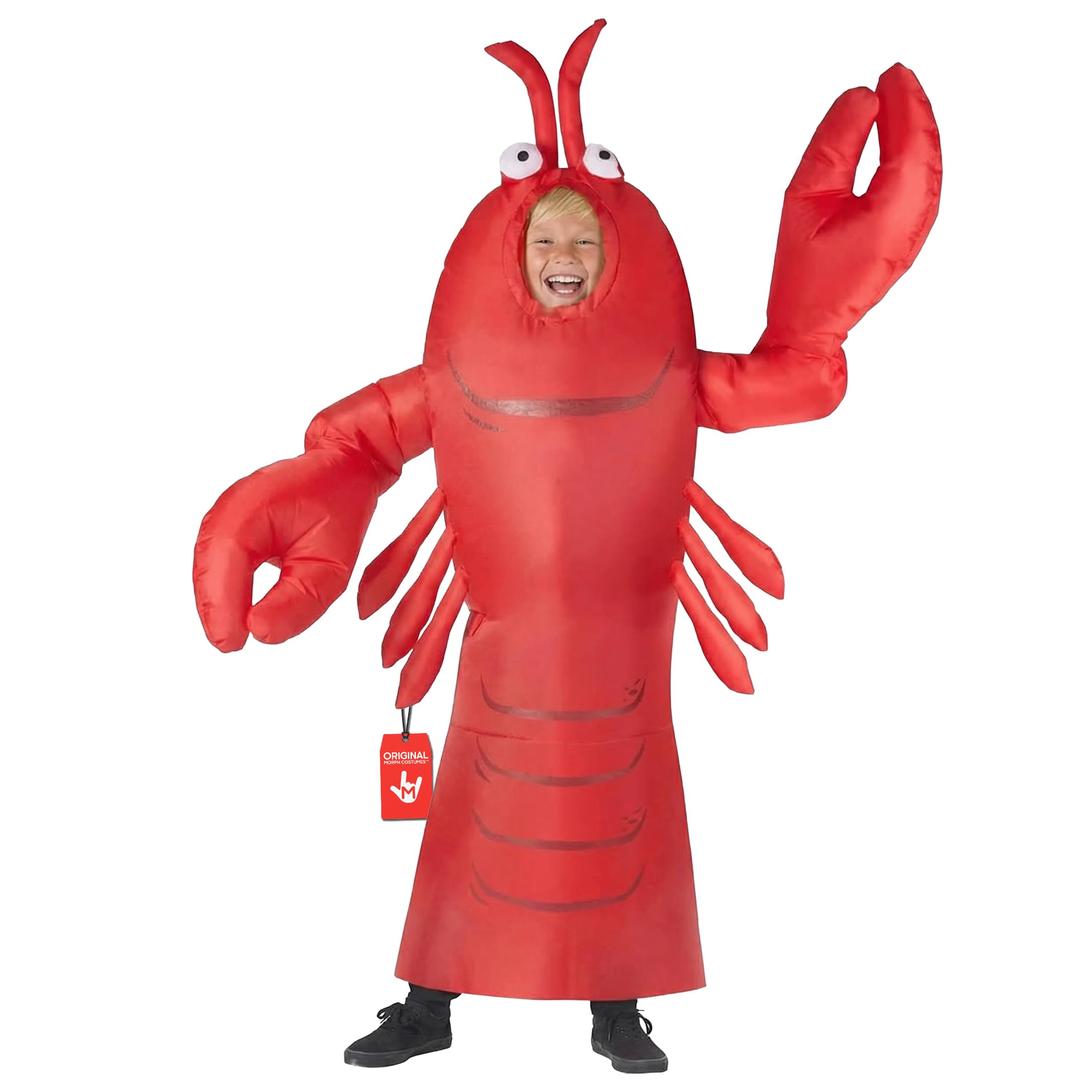 Morph Inflatable Lobster Costume, Dancing Lobster Costume, Under The Sea Lobster