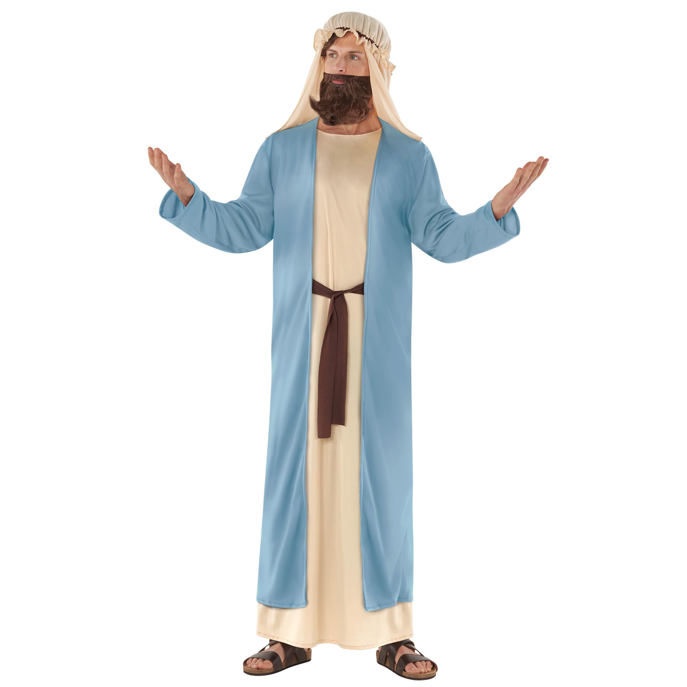 Morph Joseph Costume Adult, Jesus Costume, Shepherd Costumes, Wise Man Outfit, Wiseman Outfit,Nativity Costumes For Adults