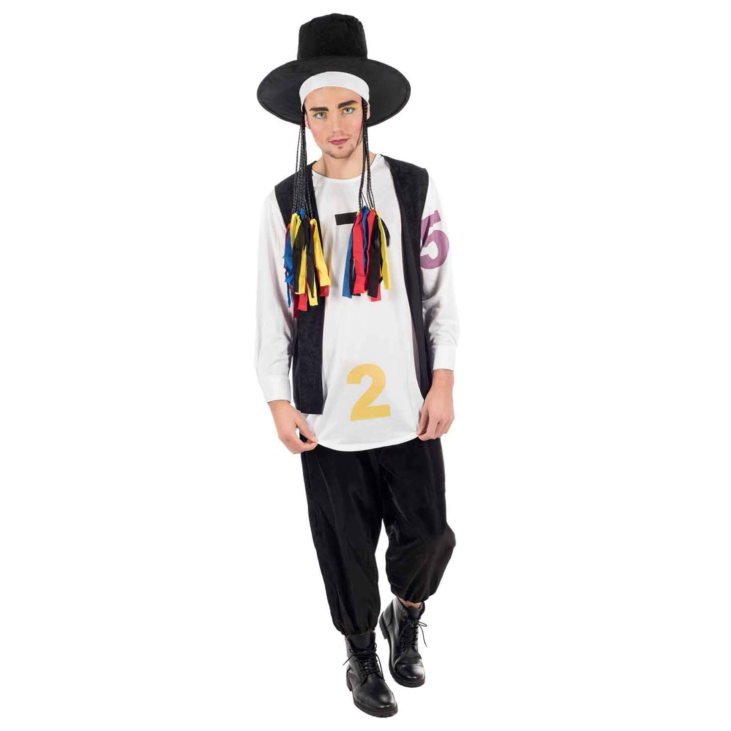 Morph Mens 1980s Pop Star Costume, 80s Pop Culture Costume, 80s Mens Costumes for Adults, Men 80s Outfits For Adults - Image 2