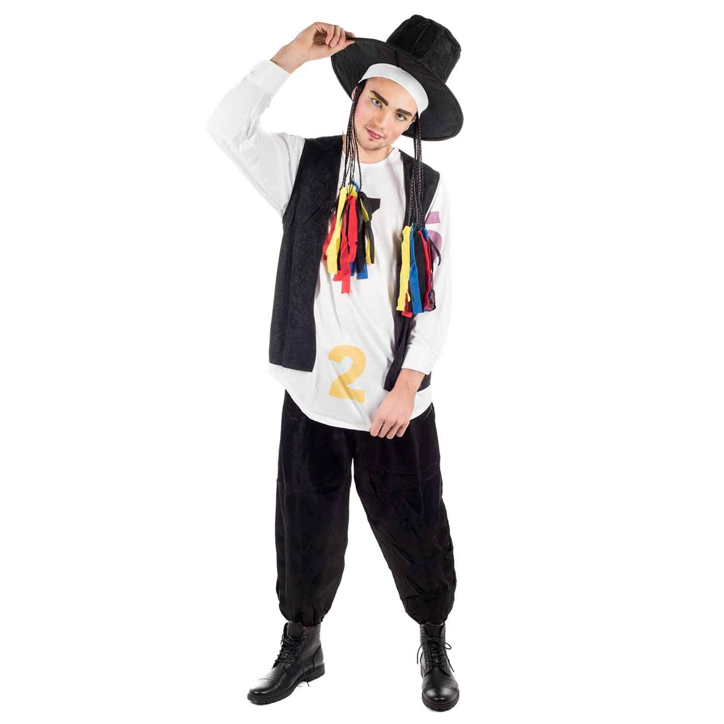Morph Mens 1980s Pop Star Costume, 80s Pop Culture Costume, 80s Mens Costumes for Adults, Men 80s Outfits For Adults - Image 3