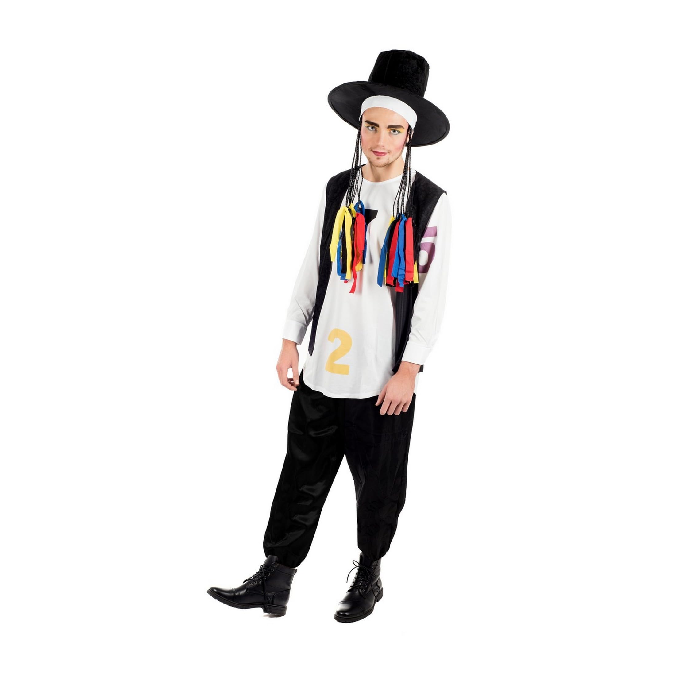 Morph Mens 1980s Pop Star Costume, 80s Pop Culture Costume, 80s Mens Costumes for Adults, Men 80s Outfits For Adults - Image 5