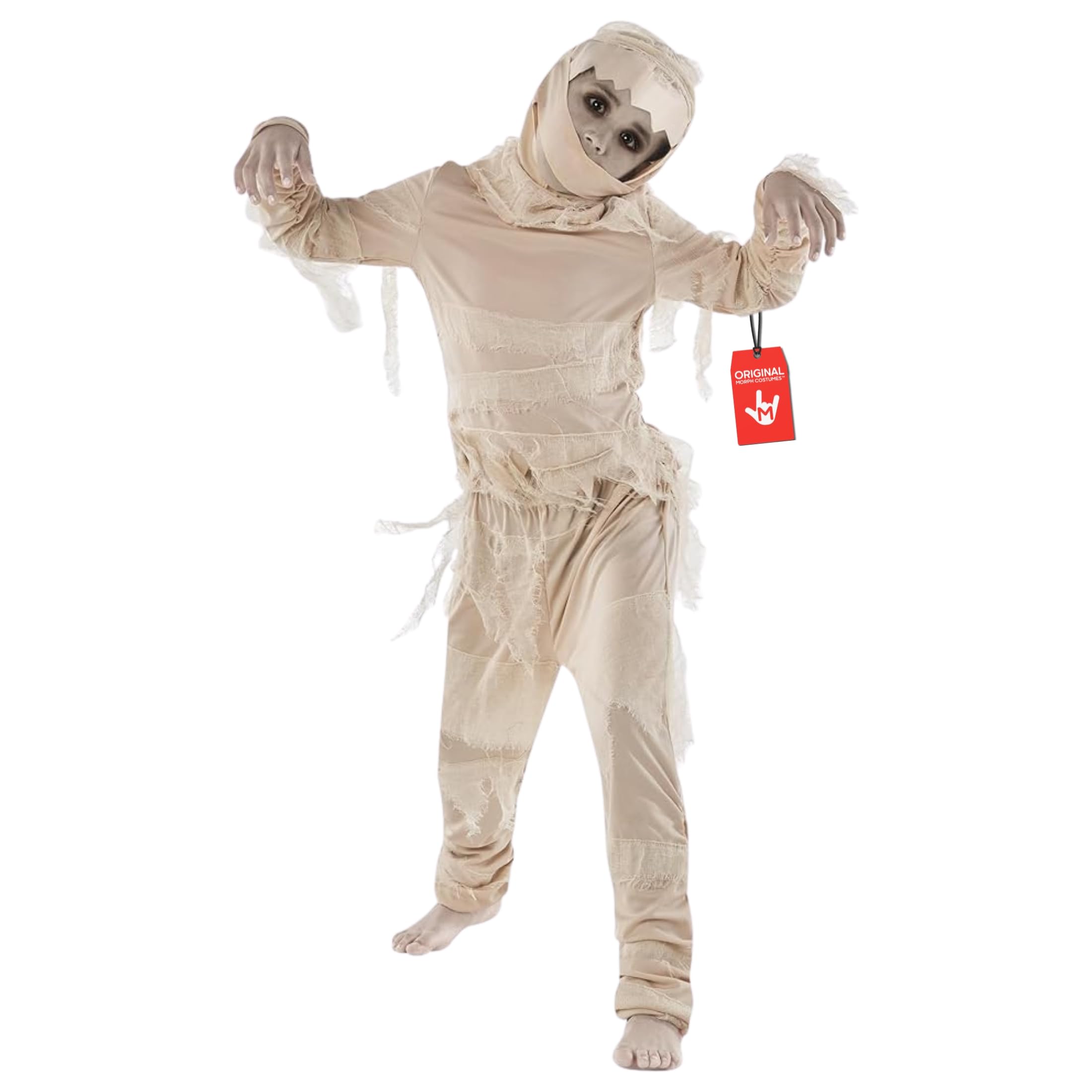 Morph Mummy Costume for Kids, Mummy Costumes for Boys, Scary Girl Costume, Scary Costumes for Kids