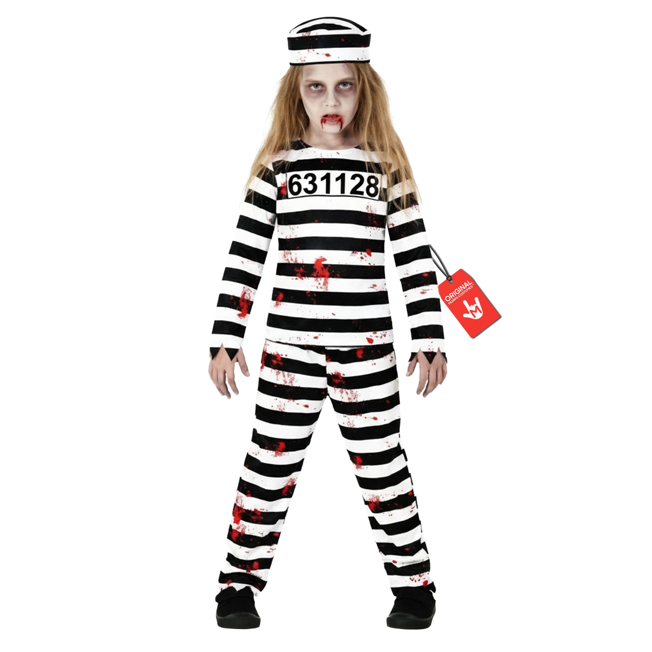 Morph Prisoner Costume Kids, Zombie Costume For Kids, Zombie Costumes For Boys, Jail Outfit, Halloween Costumes For Boys