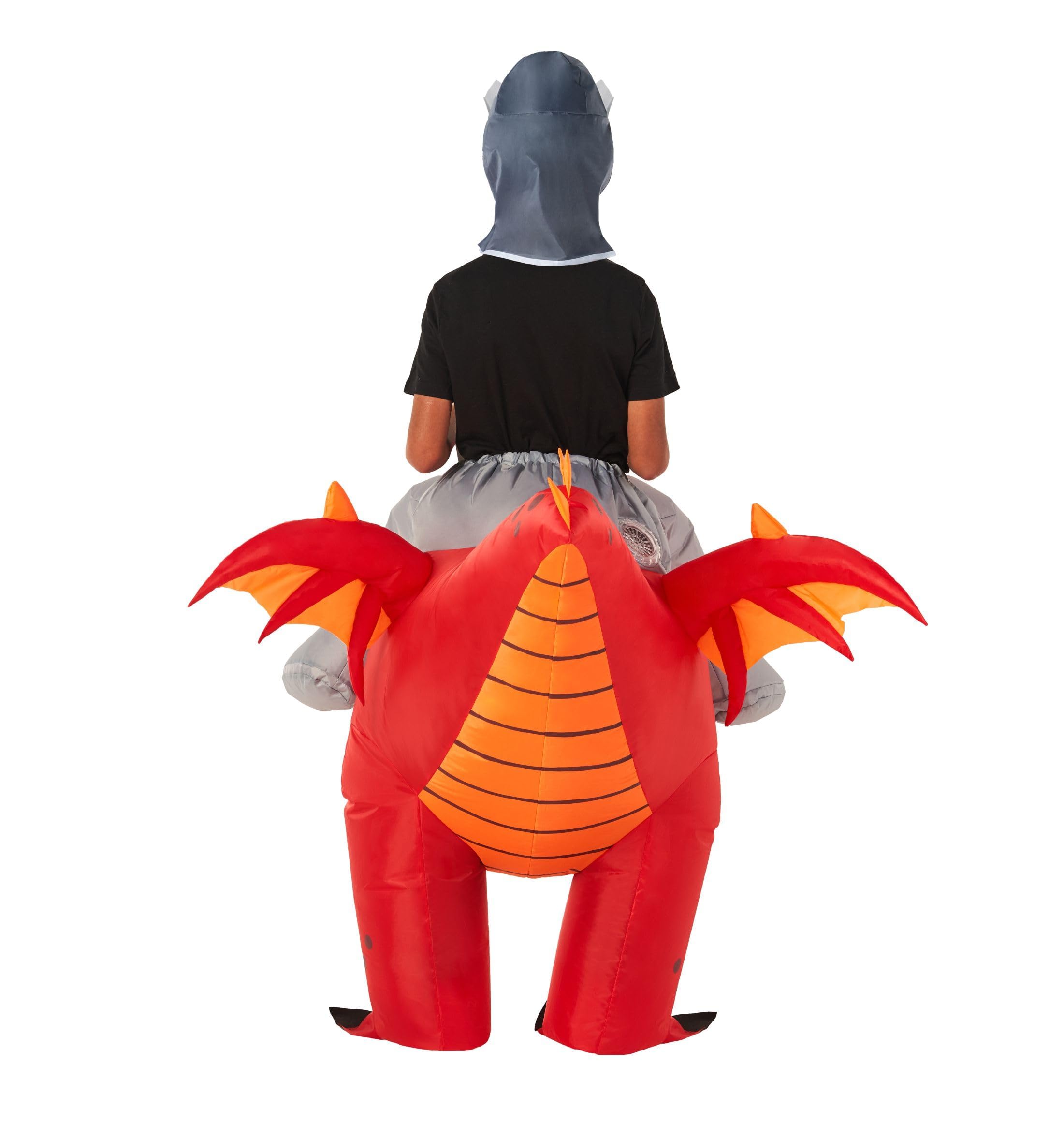 Morph Red Inflatable Dragon Costume Kids, Kids Dragon Costume, Halloween Costumes Inflatables Kid, Boys Halloween Costumes - Image 5
