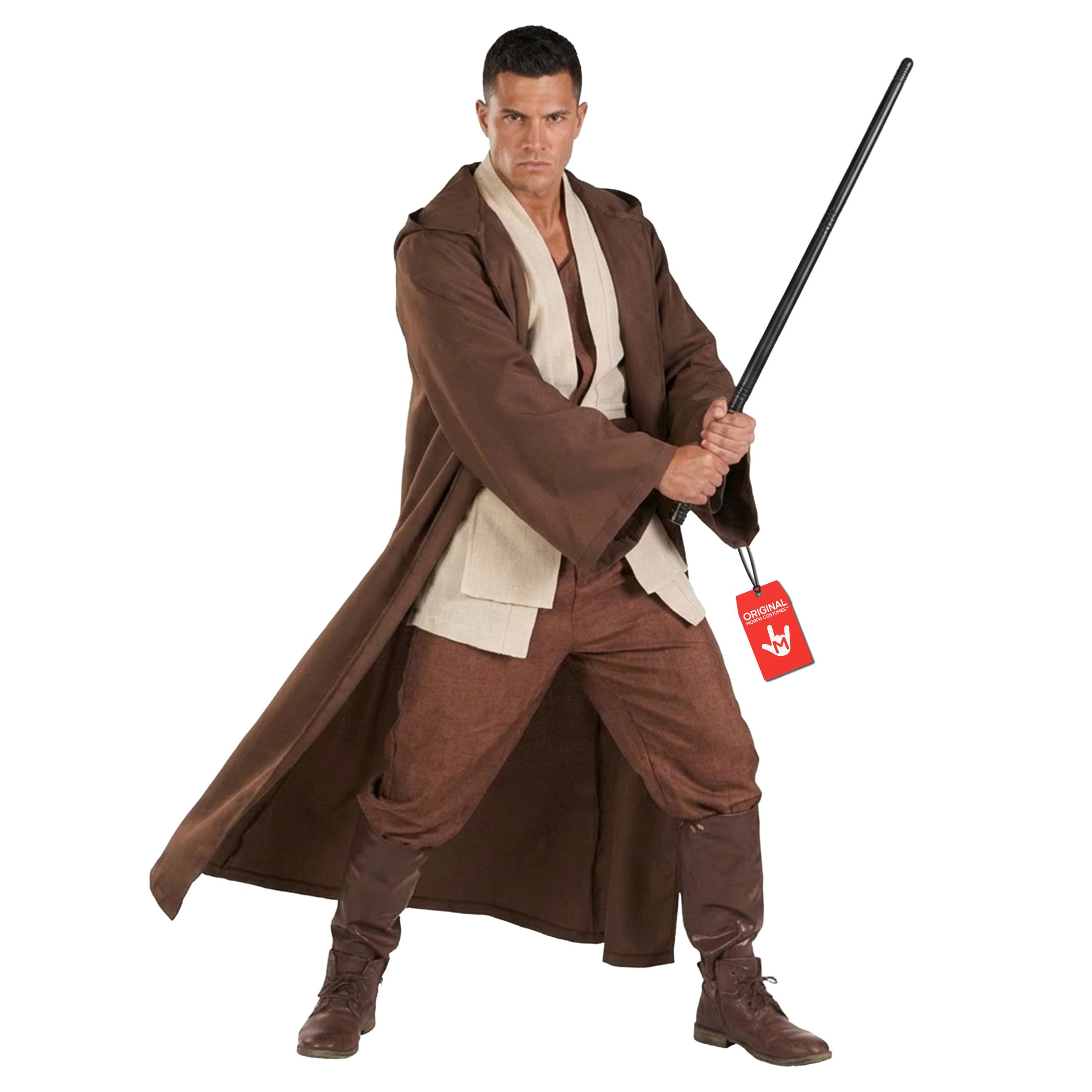 Morph Star Fantasy Hooded Robe Costume For Men, Space Cosplay Tunic Cloak, Halloween Costumes For Men