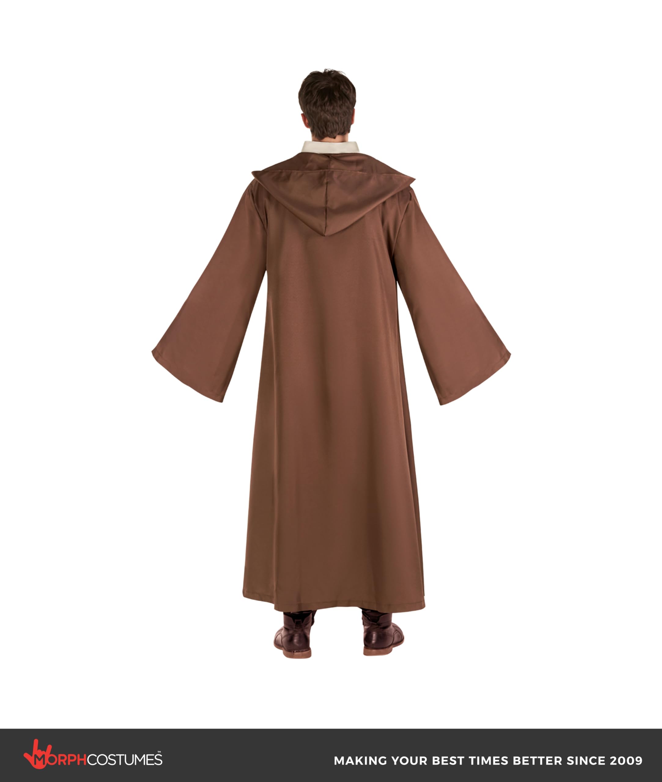 Morph Star Fantasy Hooded Robe Costume For Men, Space Cosplay Tunic Cloak, Halloween Costumes For Men - Image 5