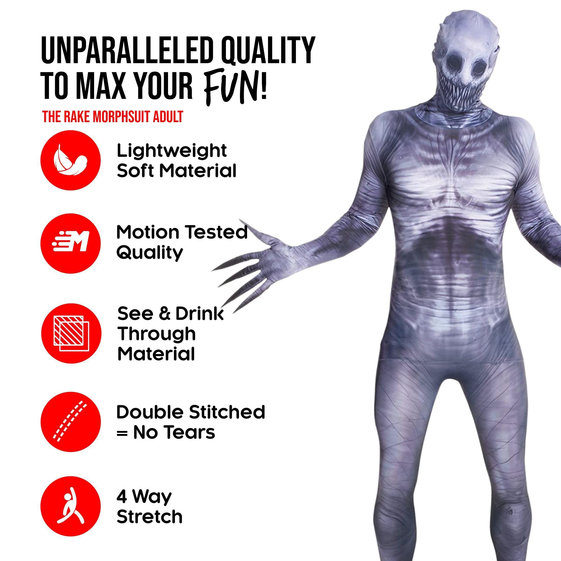 Morph The Rake Costume Adult, Scary Monster Costume, Skinwalker Costumes - Image 2