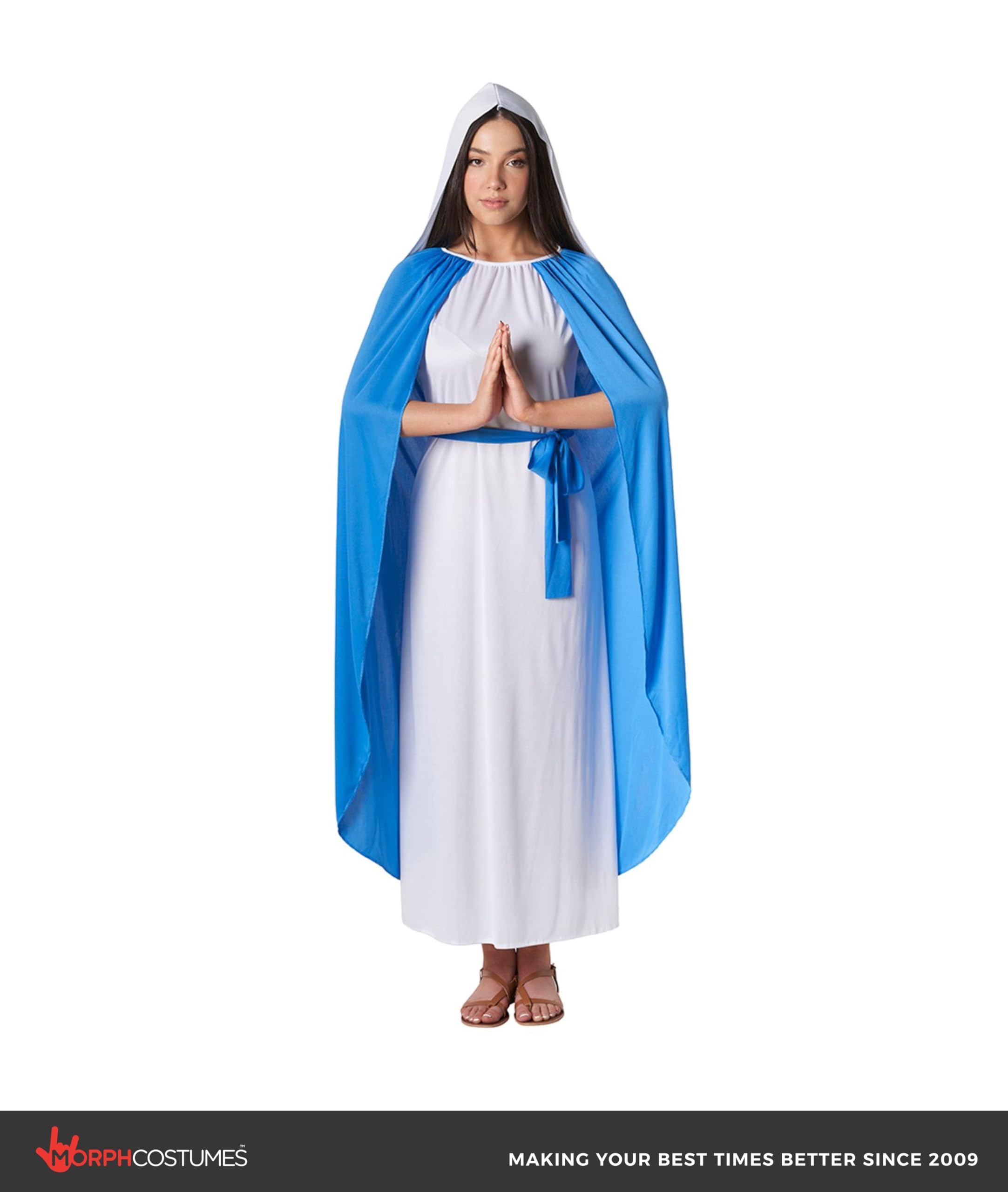 Morph Virgin Mary, Mary Costume For Women, Nativity Costumes, Biblical Costumes Woman, Christmas Costume For Women - Image 3