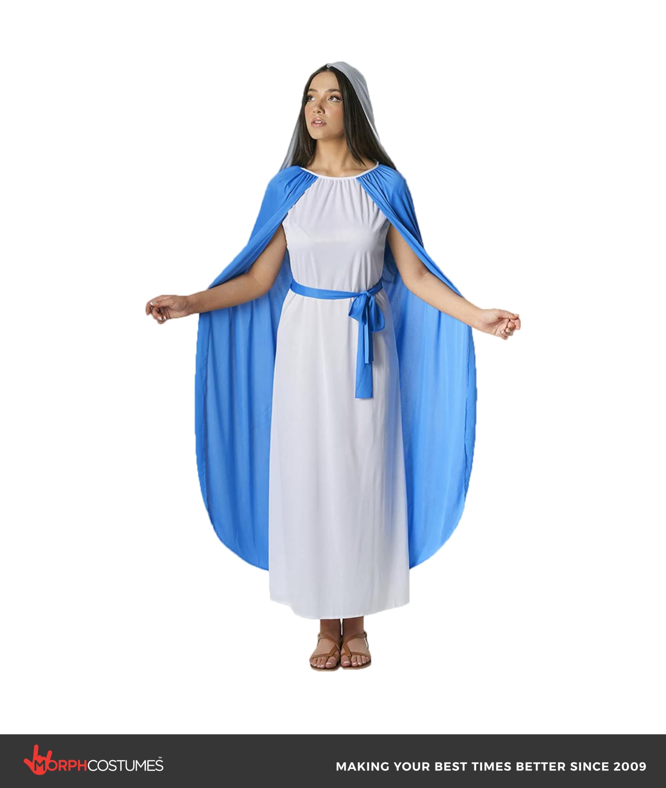 Morph Virgin Mary, Mary Costume For Women, Nativity Costumes, Biblical Costumes Woman, Christmas Costume For Women - Image 5