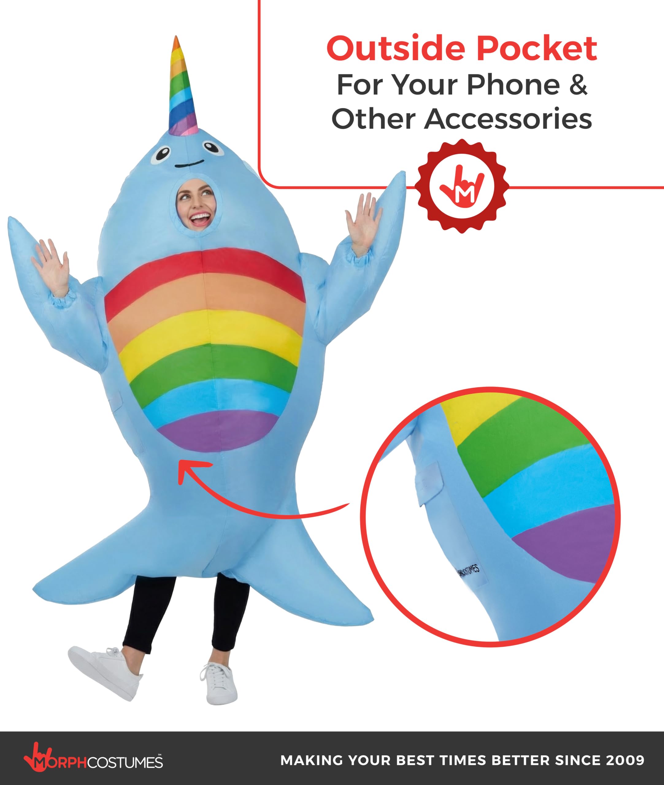 Morph Whale Costume, Inflatable Whale Costume, Adult Whale Costume, Whale Shark Costume , Inflatable Sea Creatures Whale - Image 2