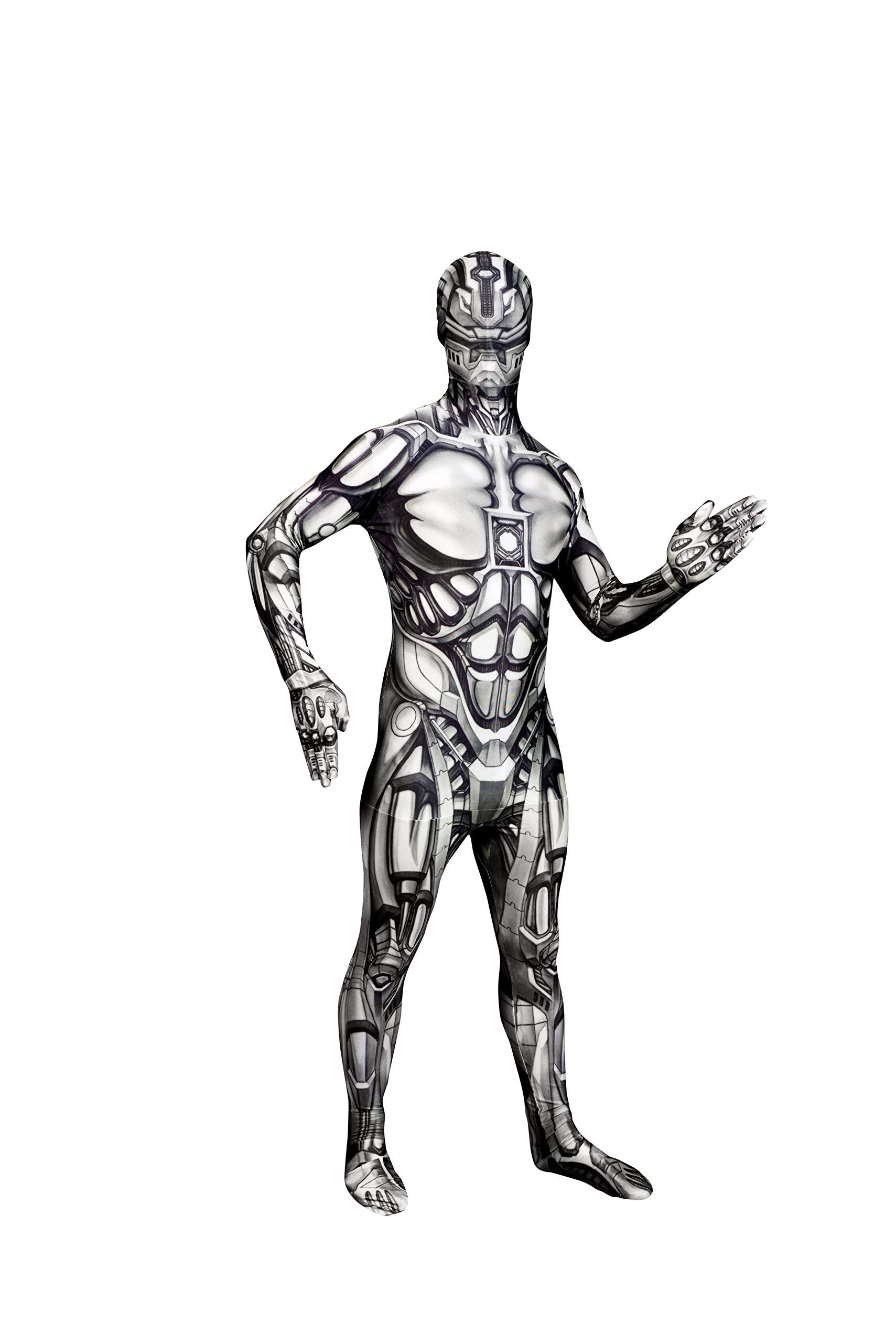 Morphsuits Android Costume Futuristic Bodysuit, Robot Costume Adult Men, Futuristic Clothing, Robot Costume Adult