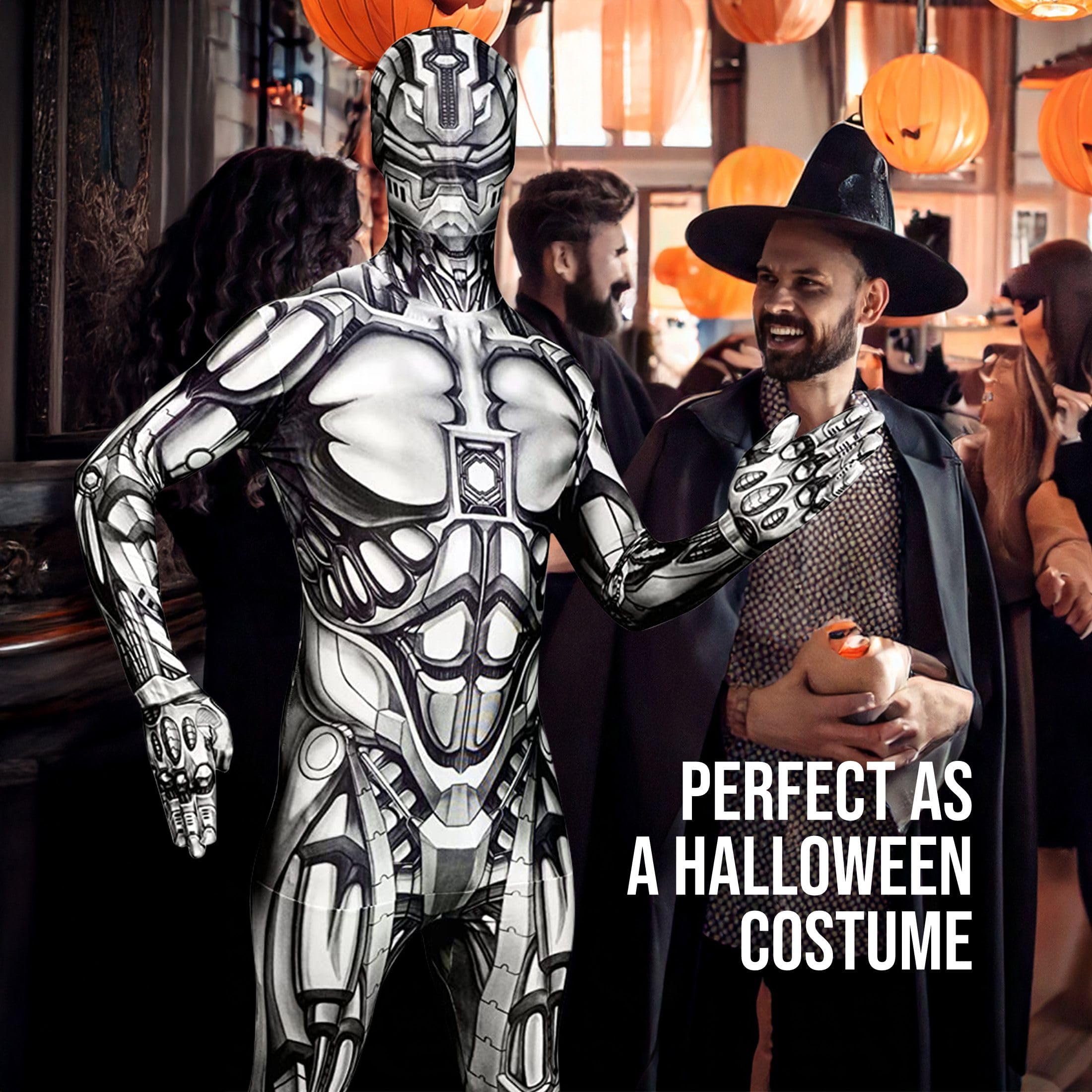 Morphsuits Android Costume Futuristic Bodysuit, Robot Costume Adult Men, Futuristic Clothing, Robot Costume Adult - Image 4