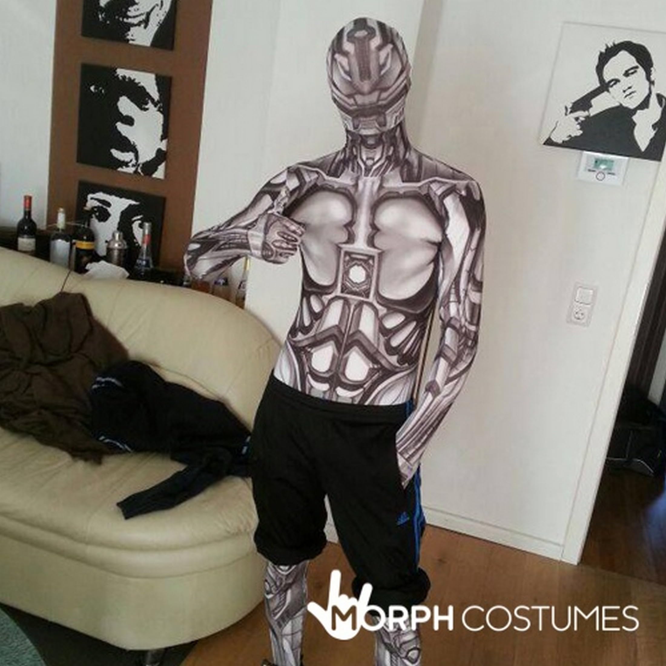 Morphsuits Android Costume Futuristic Bodysuit, Robot Costume Adult Men, Futuristic Clothing, Robot Costume Adult - Image 7