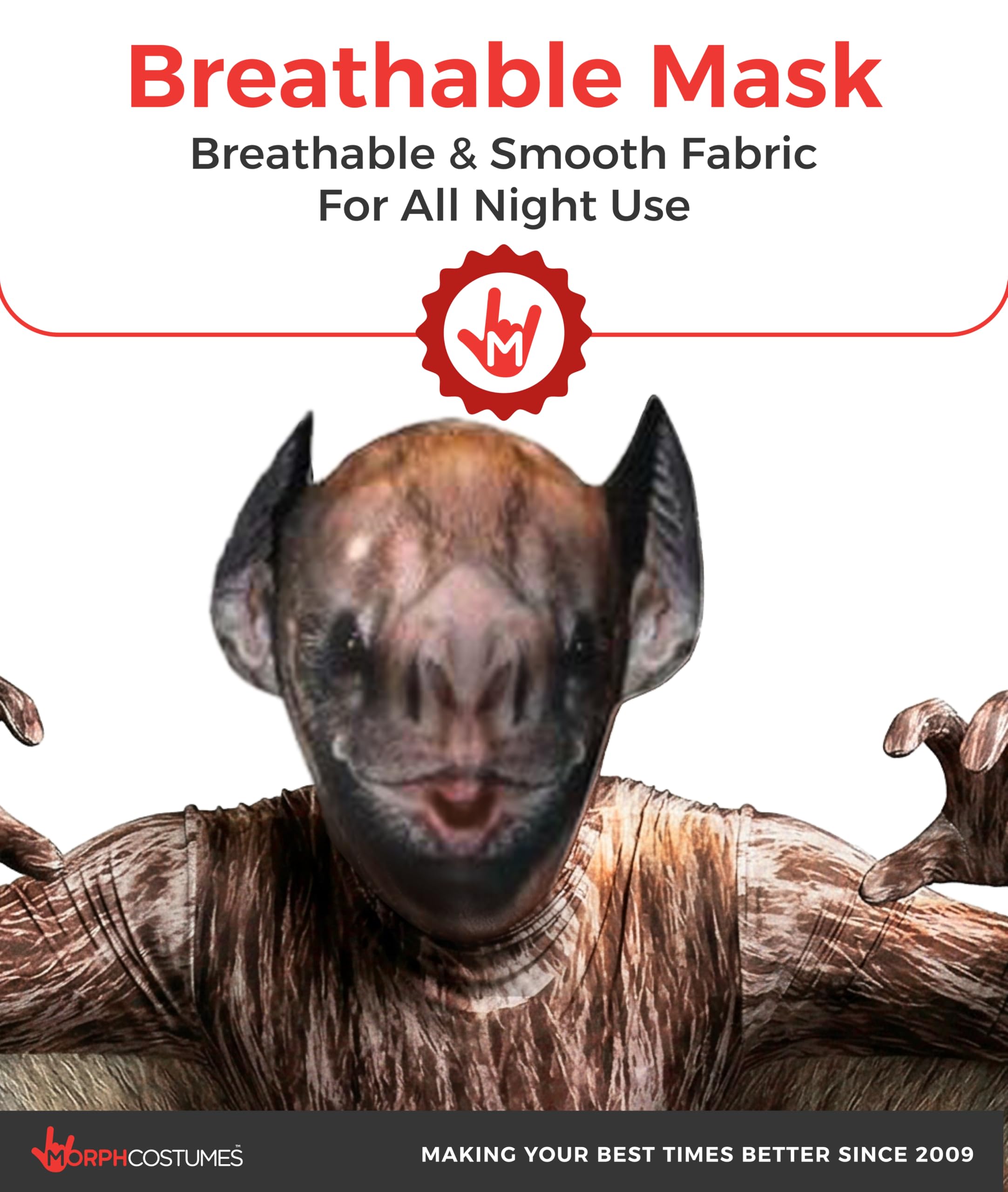 Morphsuits Bat Costume Kids, Animal Costumes for Kids, Halloween Costumes for Kids - Image 4