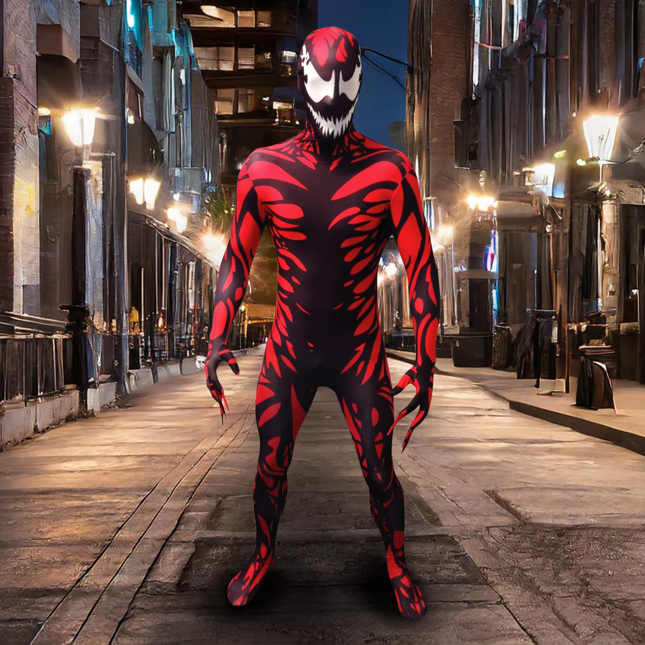 Morphsuits Carnage Costume, Venom, Venom Costume Men, Venom Adult Costume, Venom Suit, Marvel Halloween - Image 5
