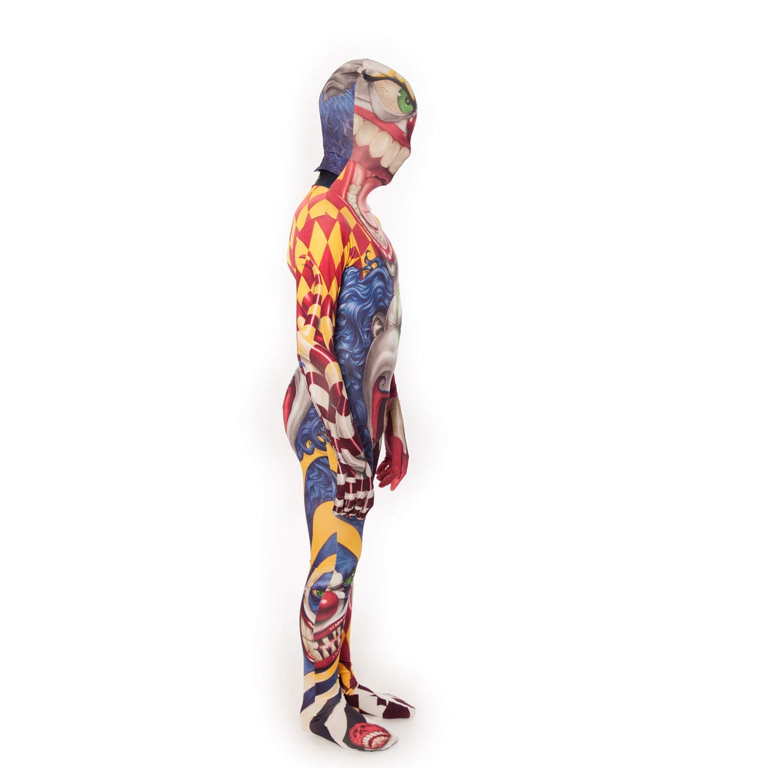Morphsuits Clown Costume for Kids, Killer Clown Halloween Outfit for Boys, Fun Circus Dress-Up, Small - Image 2