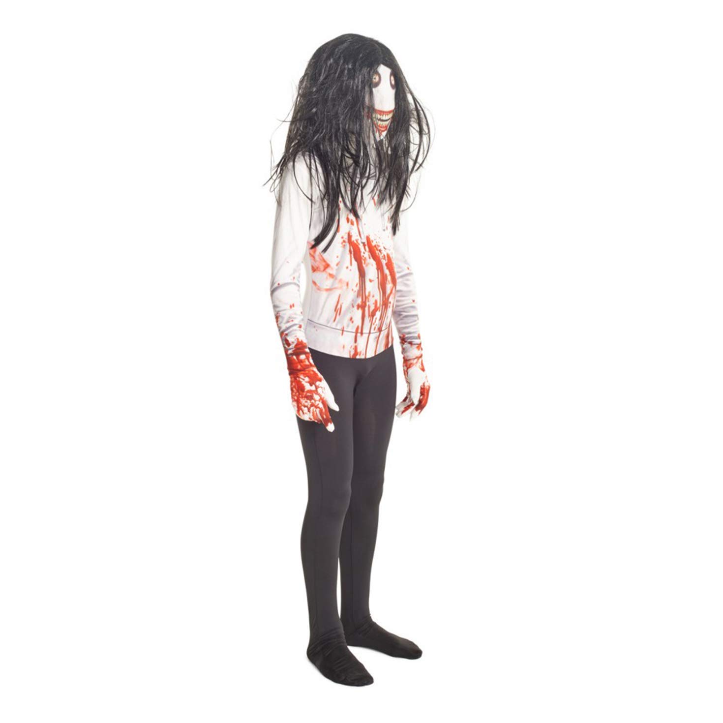 Morphsuits Jeff The Killer Costume for Kids, Scary Body Suit Costume, Scary Boys Costumes, Kids - Image 2