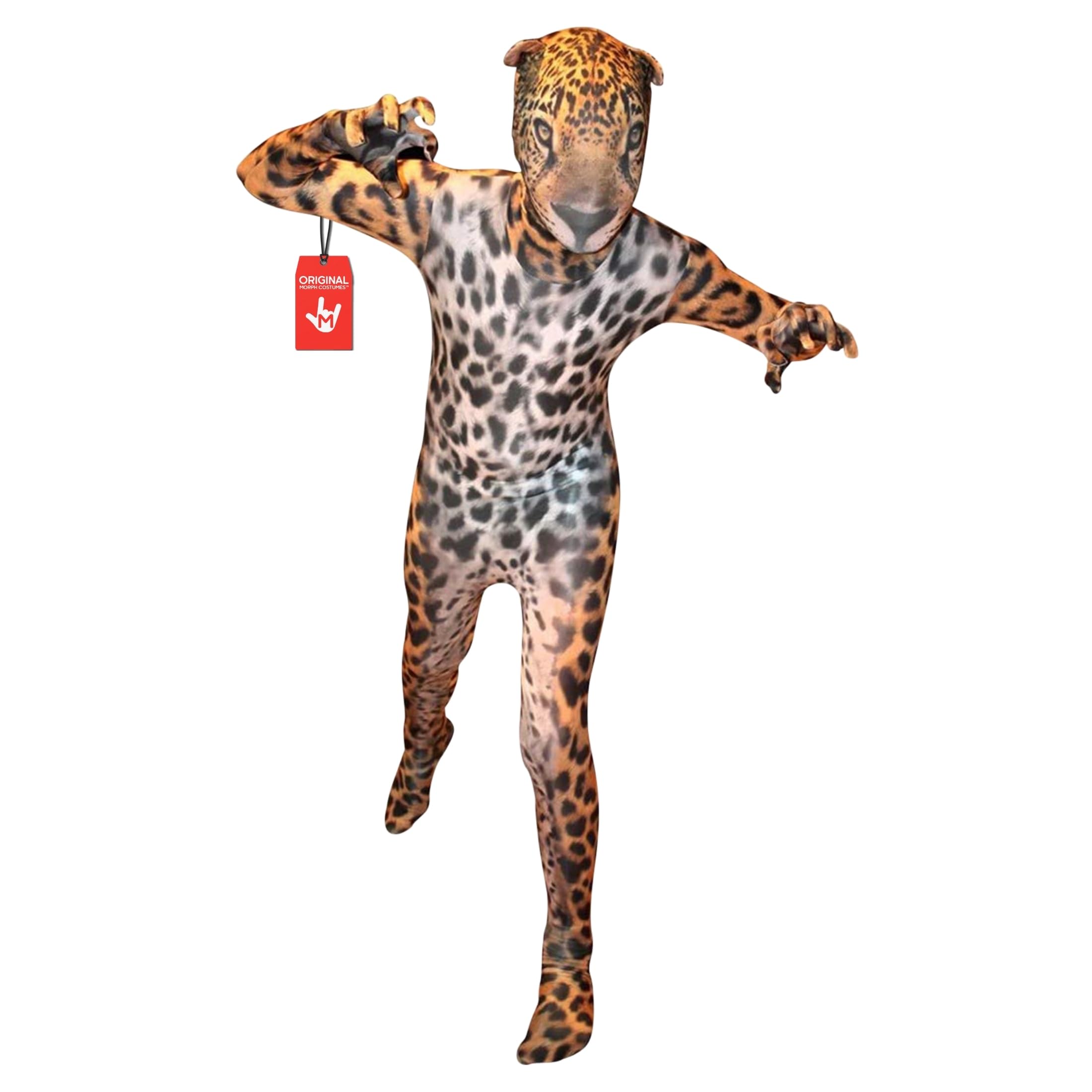 Morphsuits Kids Jaguar Animal Costume, Cheetah Costume for Girls, Leopard Costume
