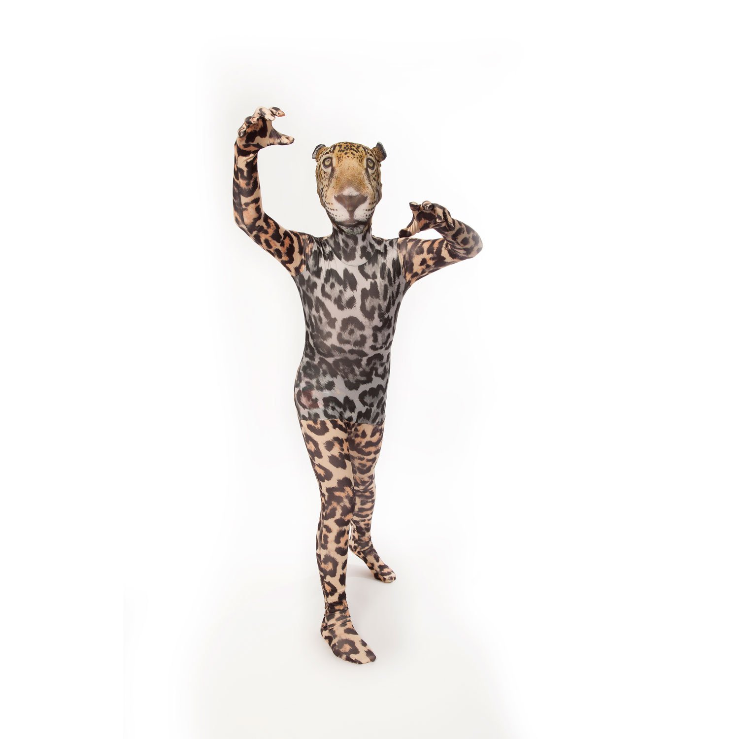 Morphsuits Kids Jaguar Animal Costume, Cheetah Costume for Girls, Leopard Costume - Image 7