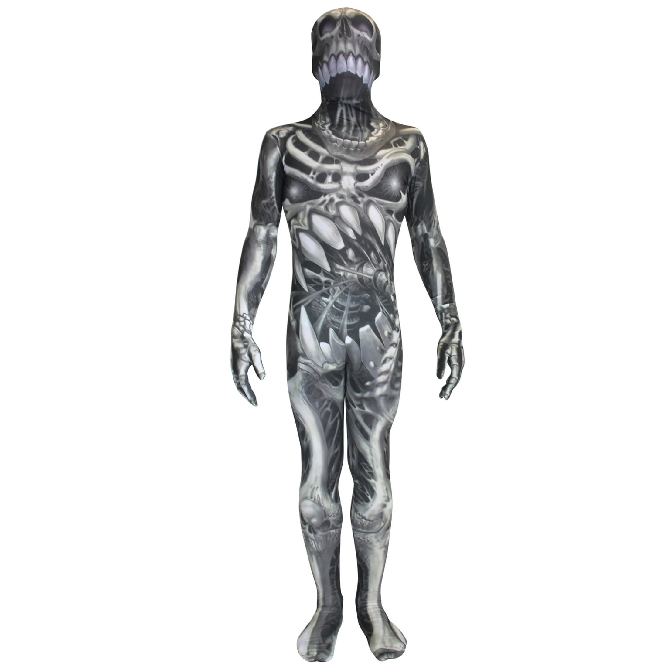 Morphsuits Kids Skull & Bones Monster Costume - Small 3'-3'5 / 6-8 Years - Image 6