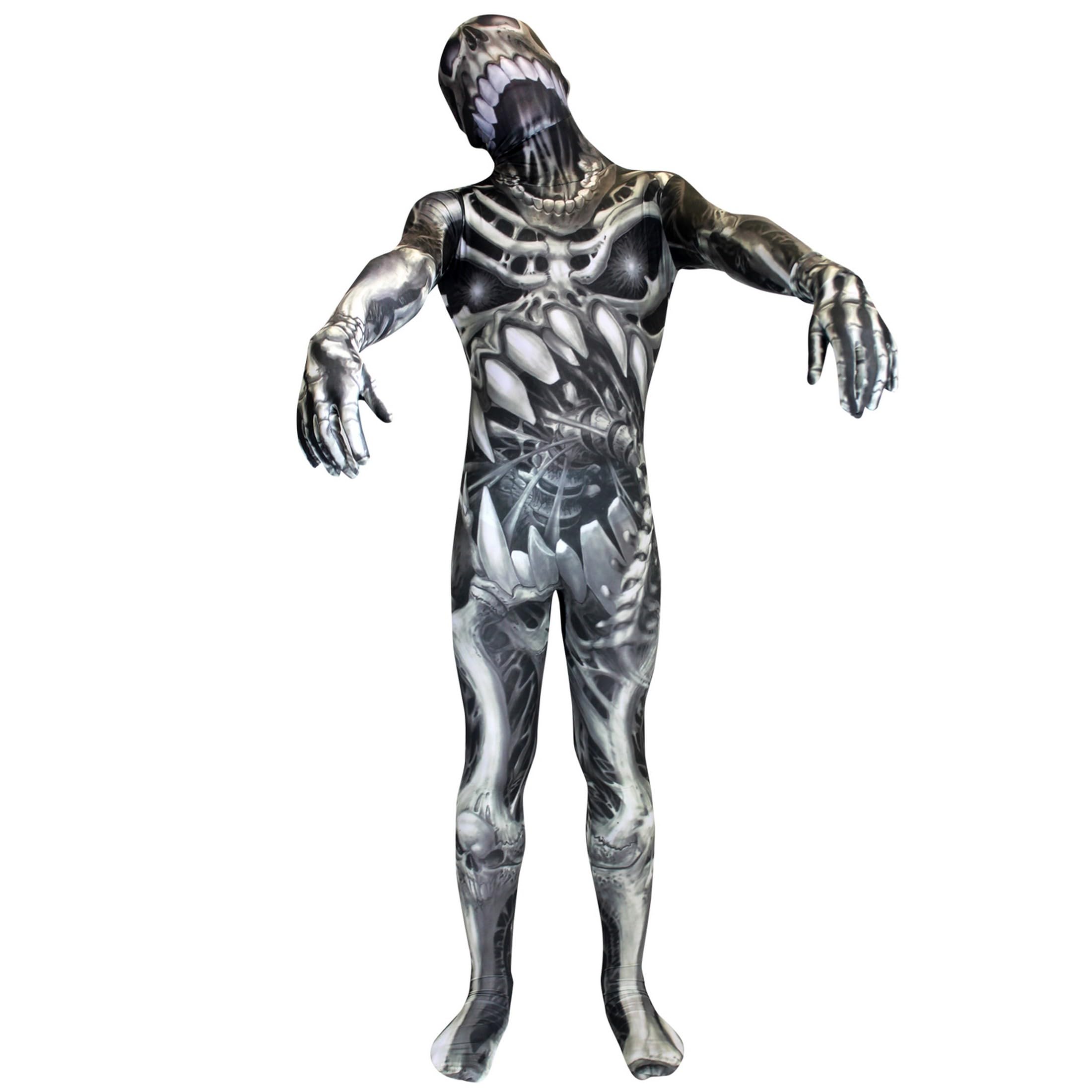Morphsuits Kids Skull & Bones Monster Costume - Small 3'-3'5 / 6-8 Years - Image 7