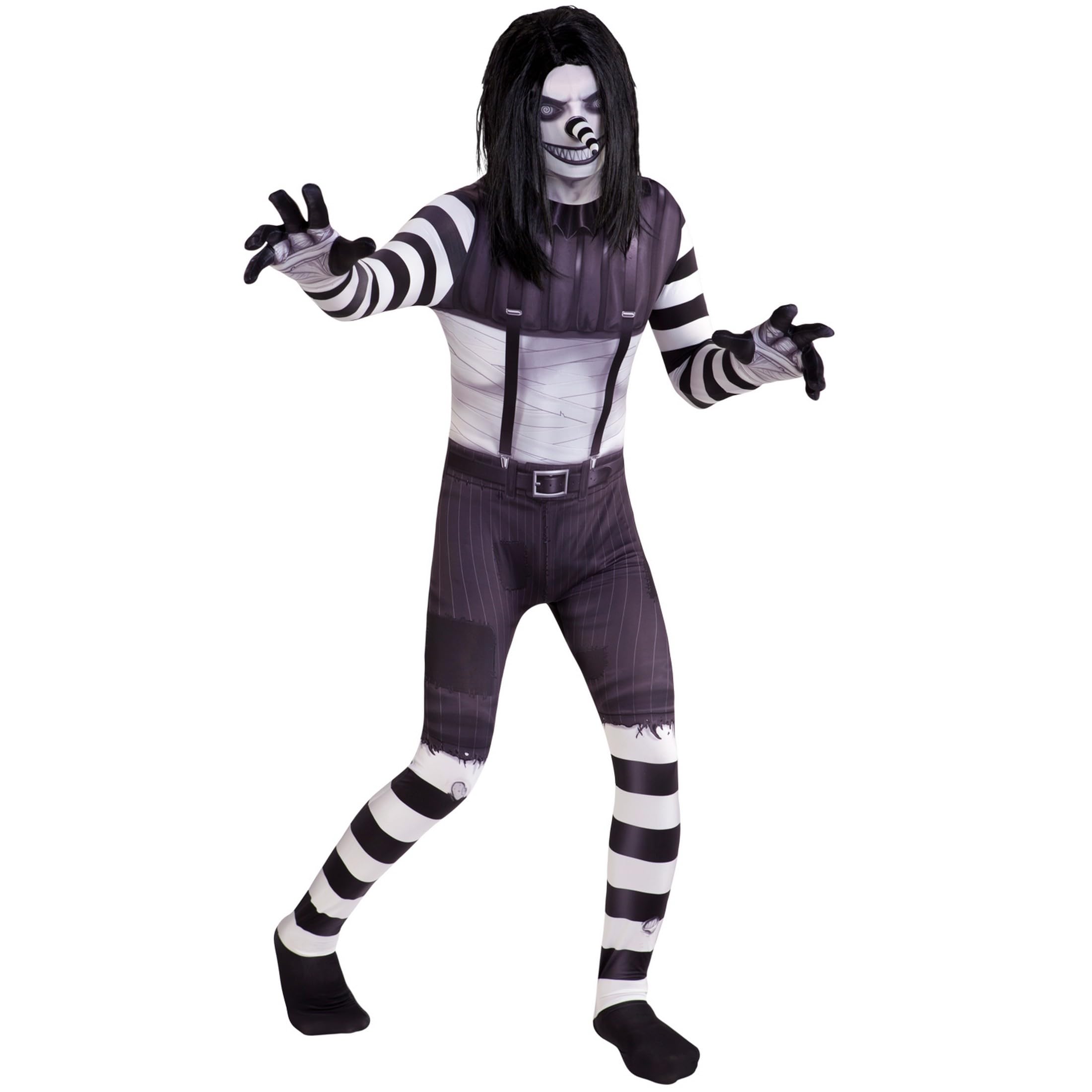 Morphsuits Laughing Jack Costume, Scary Zentai Skin Suit for Halloween, Cosplay, Parties, and Events - Image 6