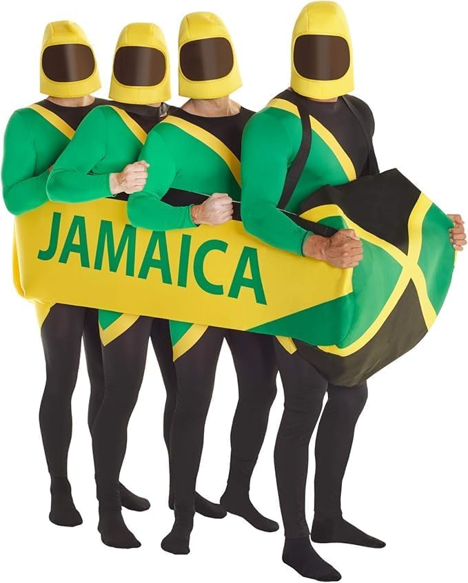 Morphsuits Men's Jamaican Bobsled Cool Runnings Halloween Costume - Image 3