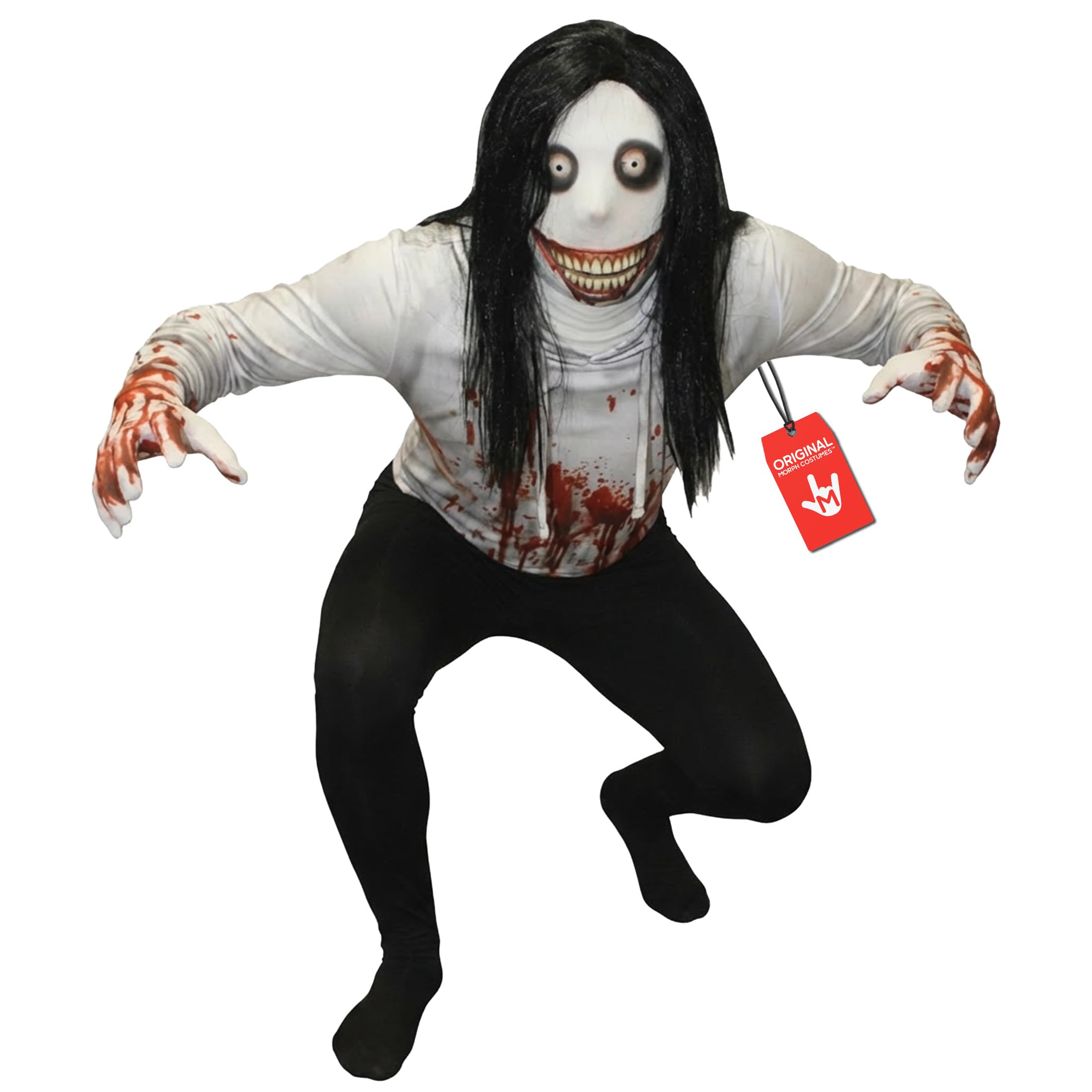 Morphsuits mens Mens Jeff the Killer Costume