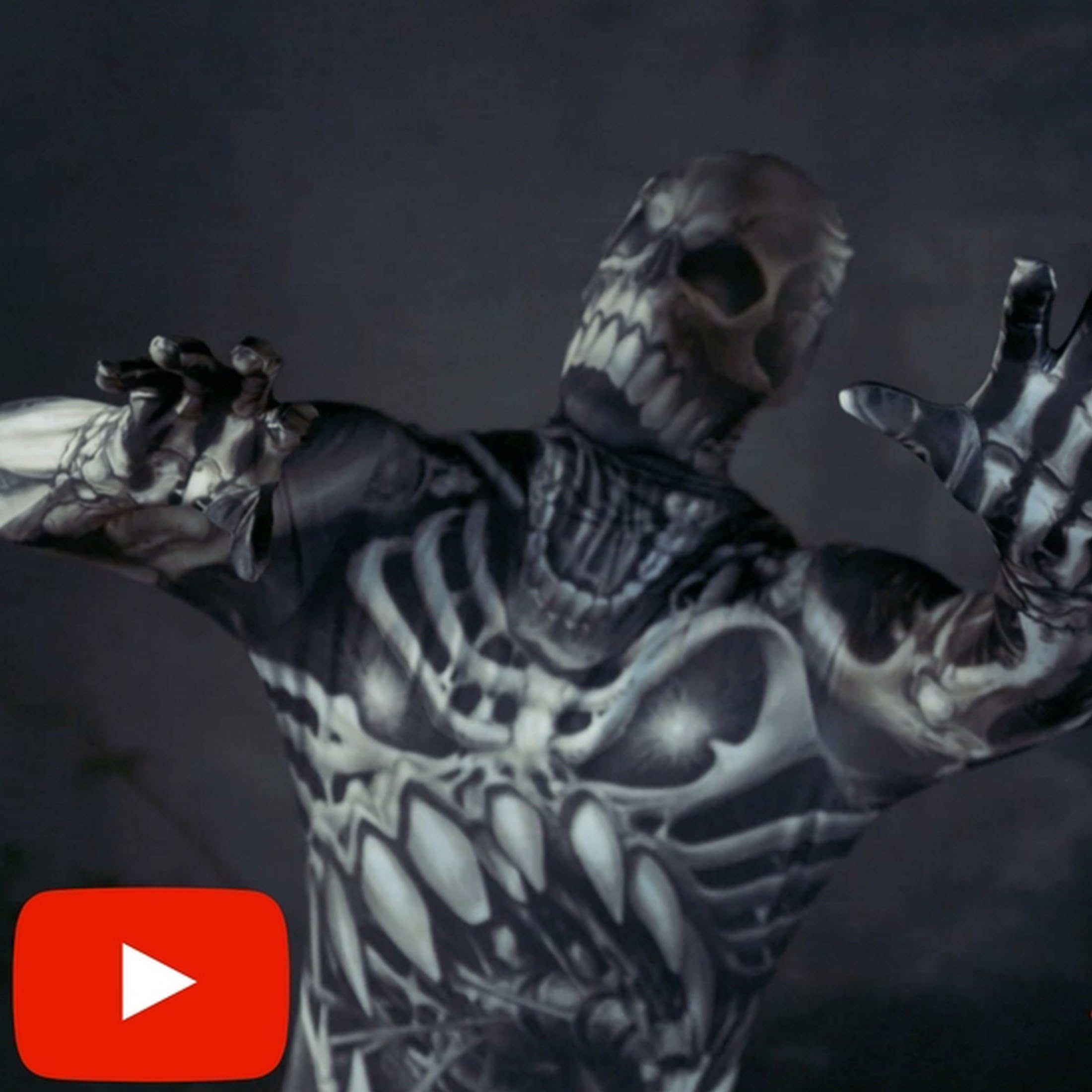 Morphsuits mens Monster Skull and Bones Costume Skeleton - Image 5