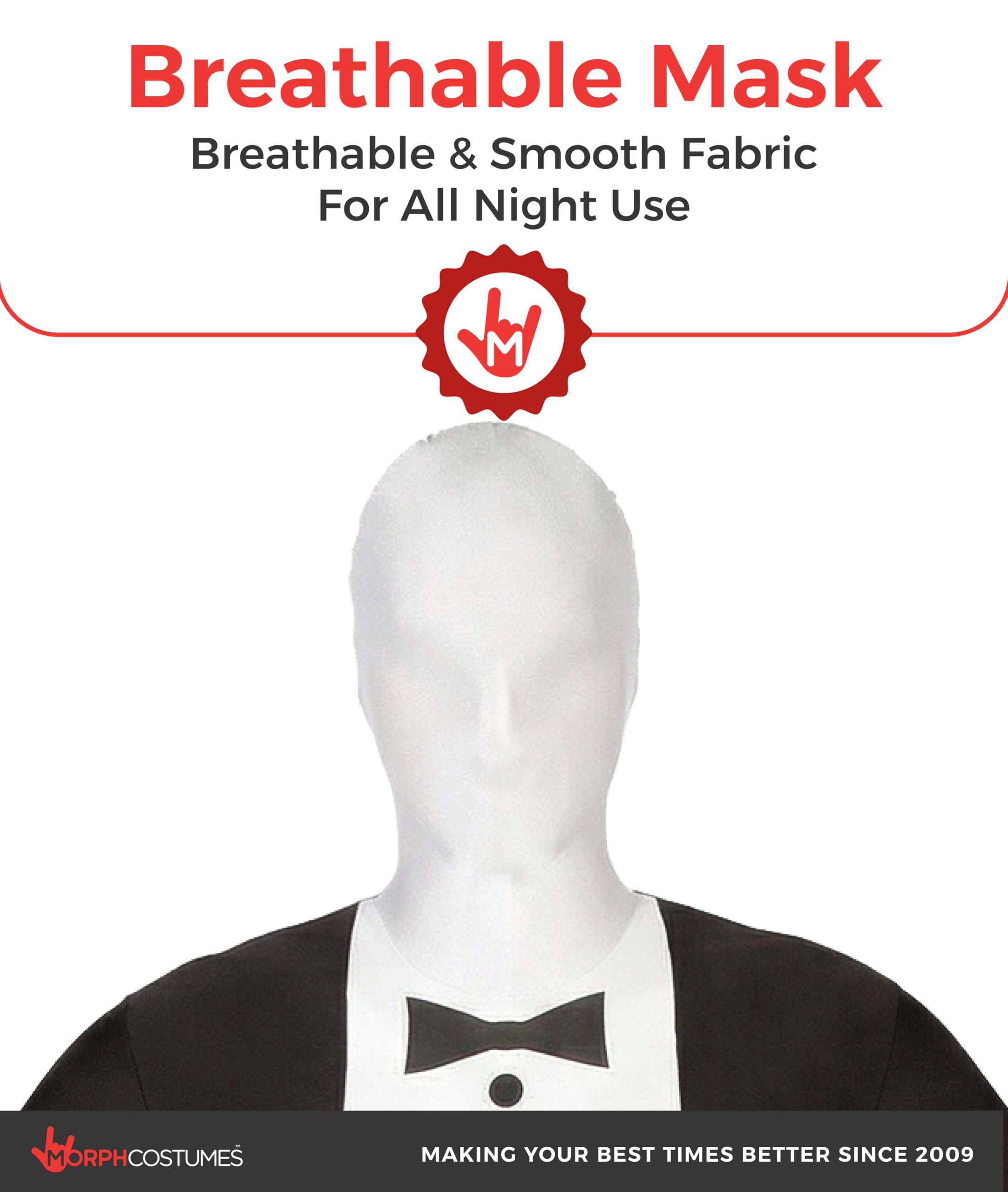 Morphsuits mens Morphsuit Premium Tuxedo - Image 4