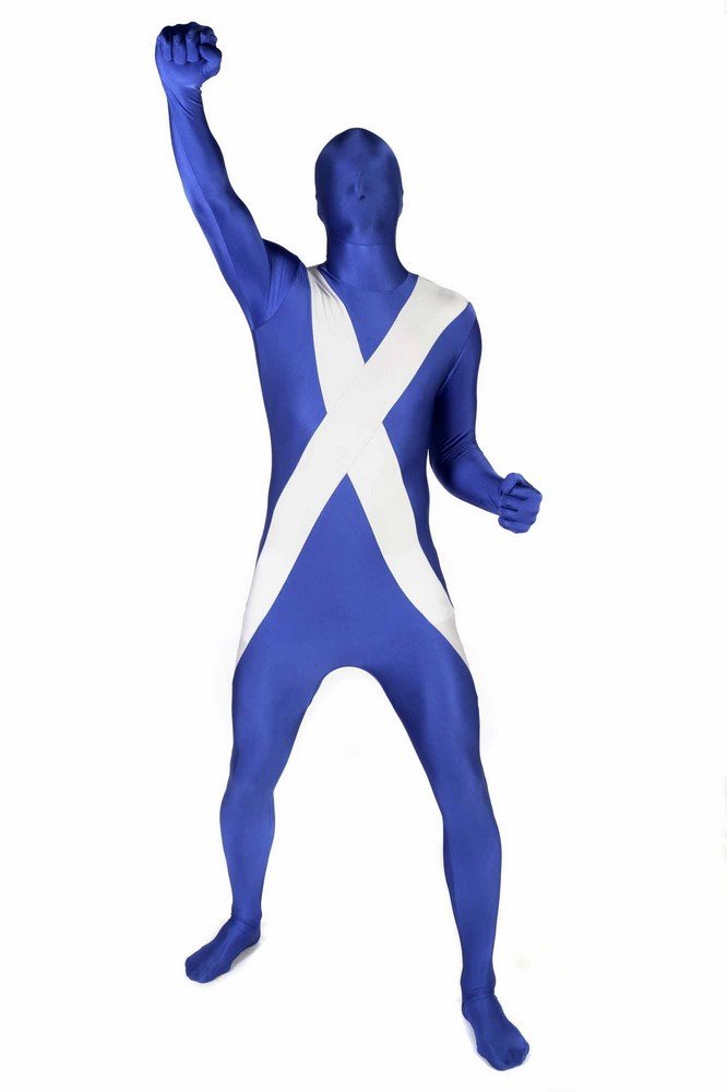 Morphsuits mens Scotland Original Flag Fancy Dress Costume