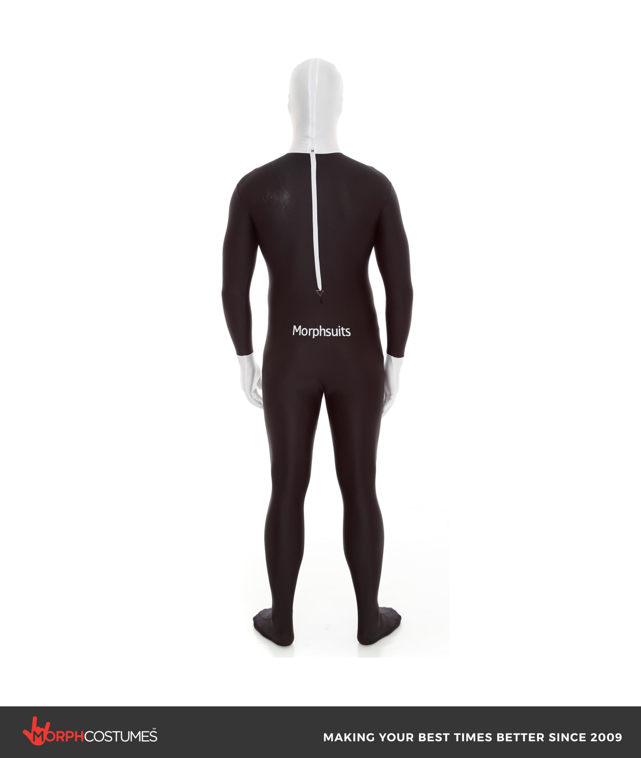 Morphsuits Morph Slenderman Costume Adult, Slenderman Costume Adult Men, Scary Morph Suit, Tuxedo Adults - Image 3