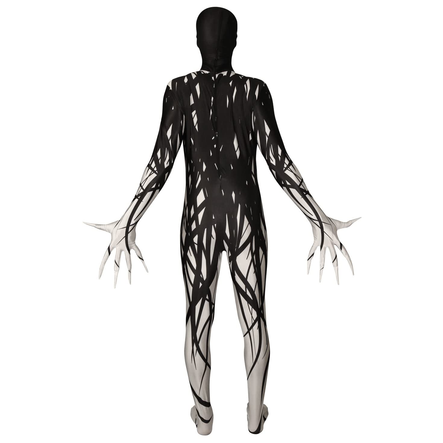 Morphsuits Zalgo Costume Adults, Skinwalker Costume Scary Morph Suits Adults, Zalgo Skin Suit, Shadow Demon Costume Adult - Image 3
