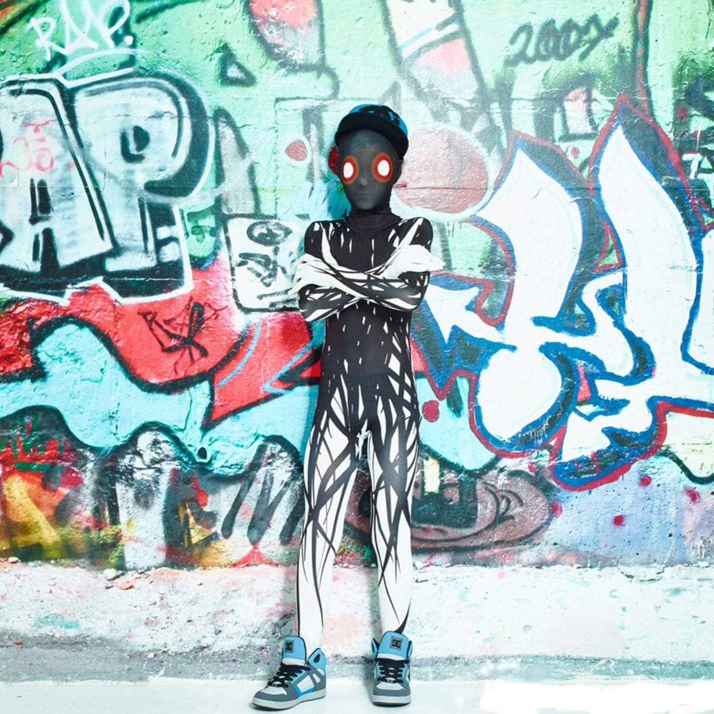 Morphsuits Zalgo Costume Kids, Demon Alien Costume, Kids Monster Costumes, Scary Costumes for Boys - Image 5