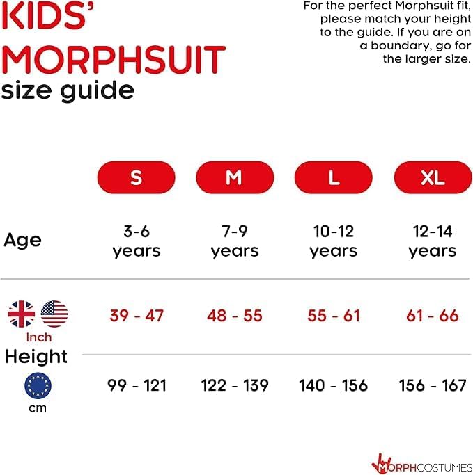 Morphsuits Zalgo Costume Kids, Demon Alien Costume, Kids Monster Costumes, Scary Costumes for Boys - Image 6